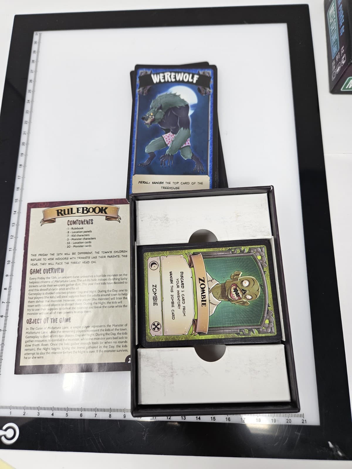 Howling Hog Card Game Curse of the Misfortune Lane Box NM - Thumbnail 5