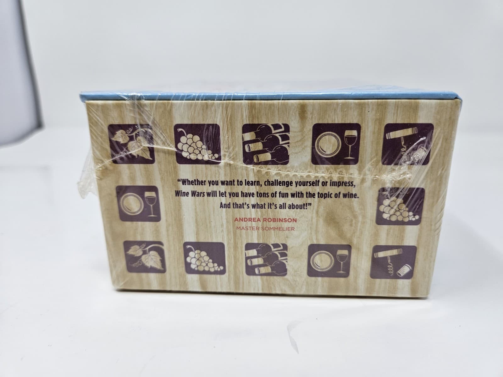Wine Wars Trivia Game for Wine Geeks and Wannabes 2009 Sealed Chronicle Books - Thumbnail 4
