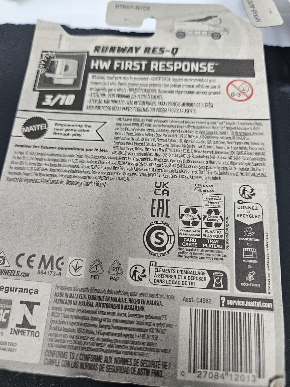 Hot Wheels 2024 Mainline Case B "Runway Res-Q" HW First Response 3/10 - Thumbnail 2