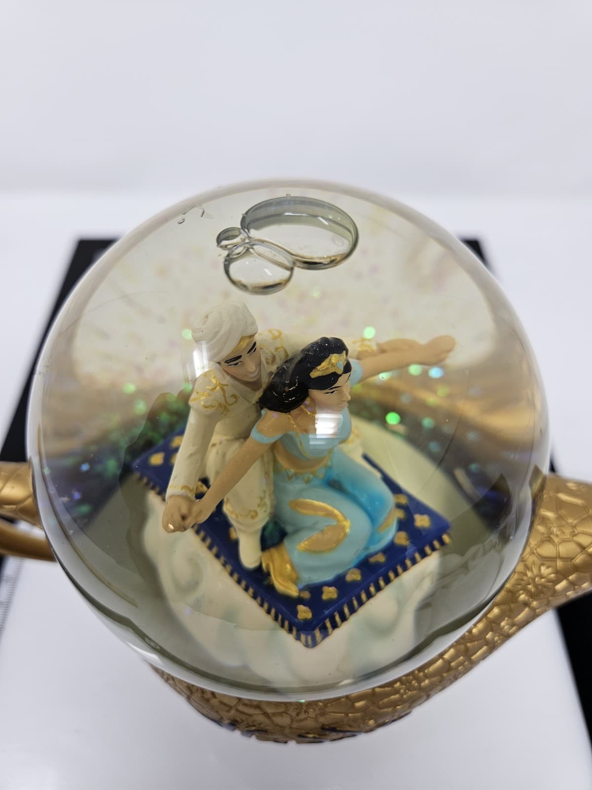 Disney Aladdin Jasmine Snow globe Music Box Figure Toy Magic Lamp - Thumbnail 6