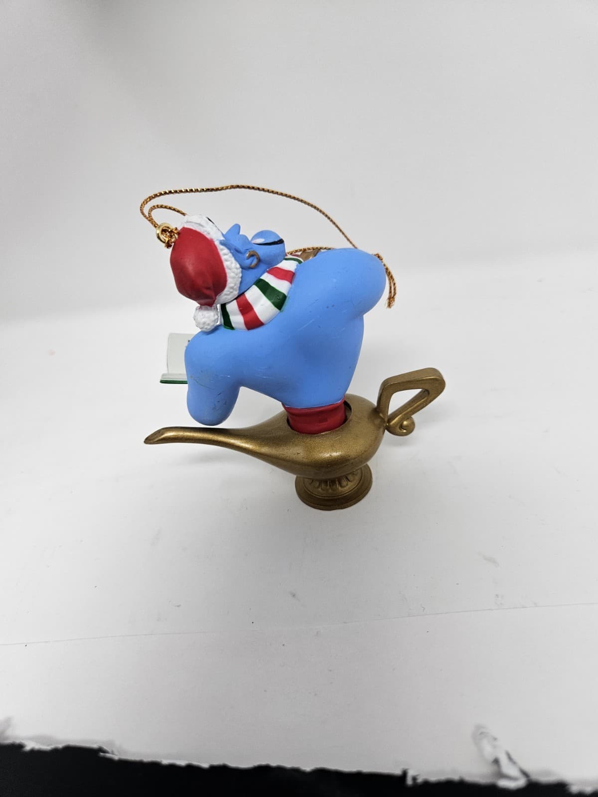 Grolier Christmas Magic Disney Ornament Genie from Aladdin Holiday Decor Vintage - Thumbnail 2