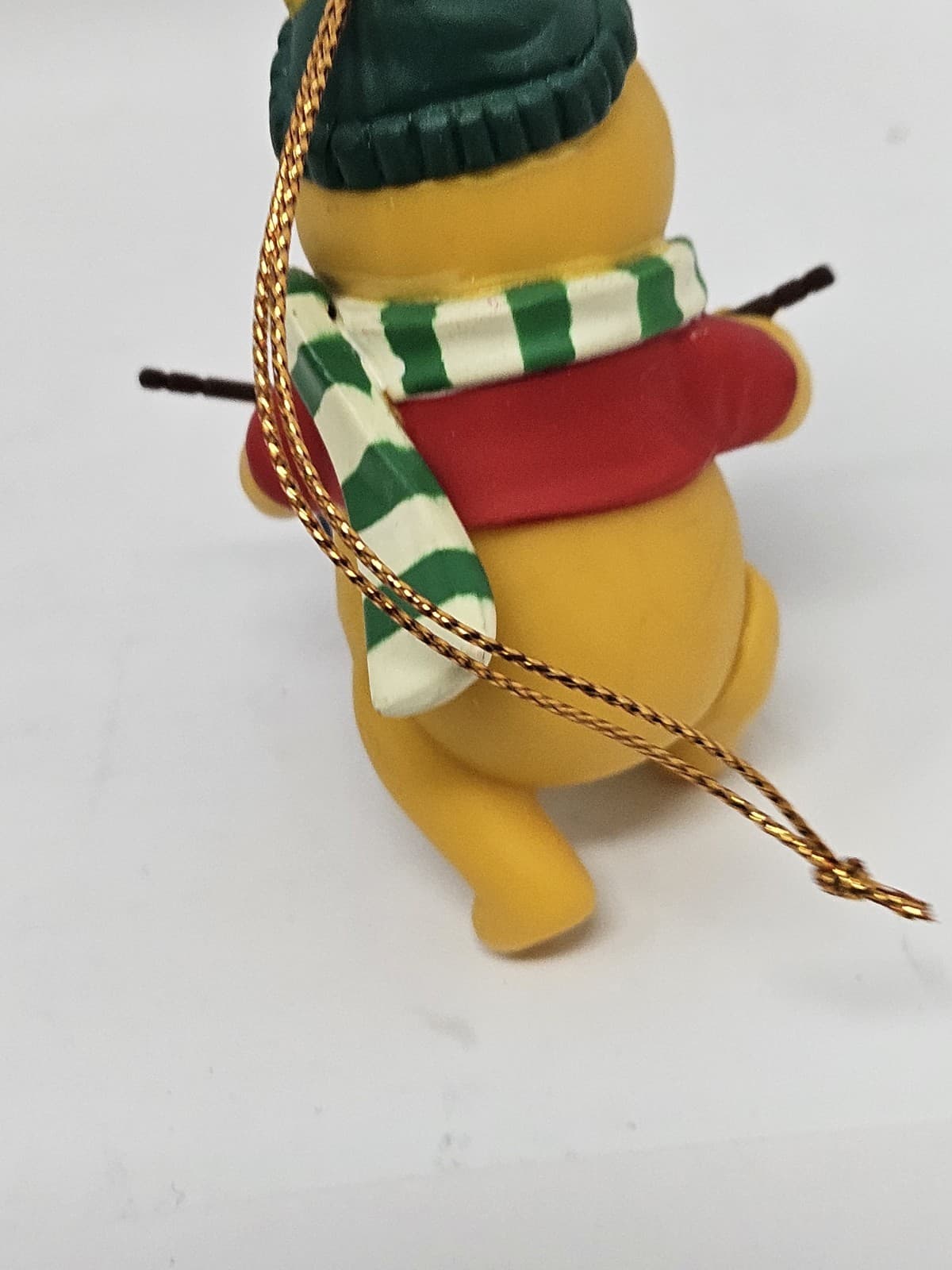Disney Grolier Christmas Holiday Tree Ornament Winnie The Pooh "Pooh With Drum" - Thumbnail 2