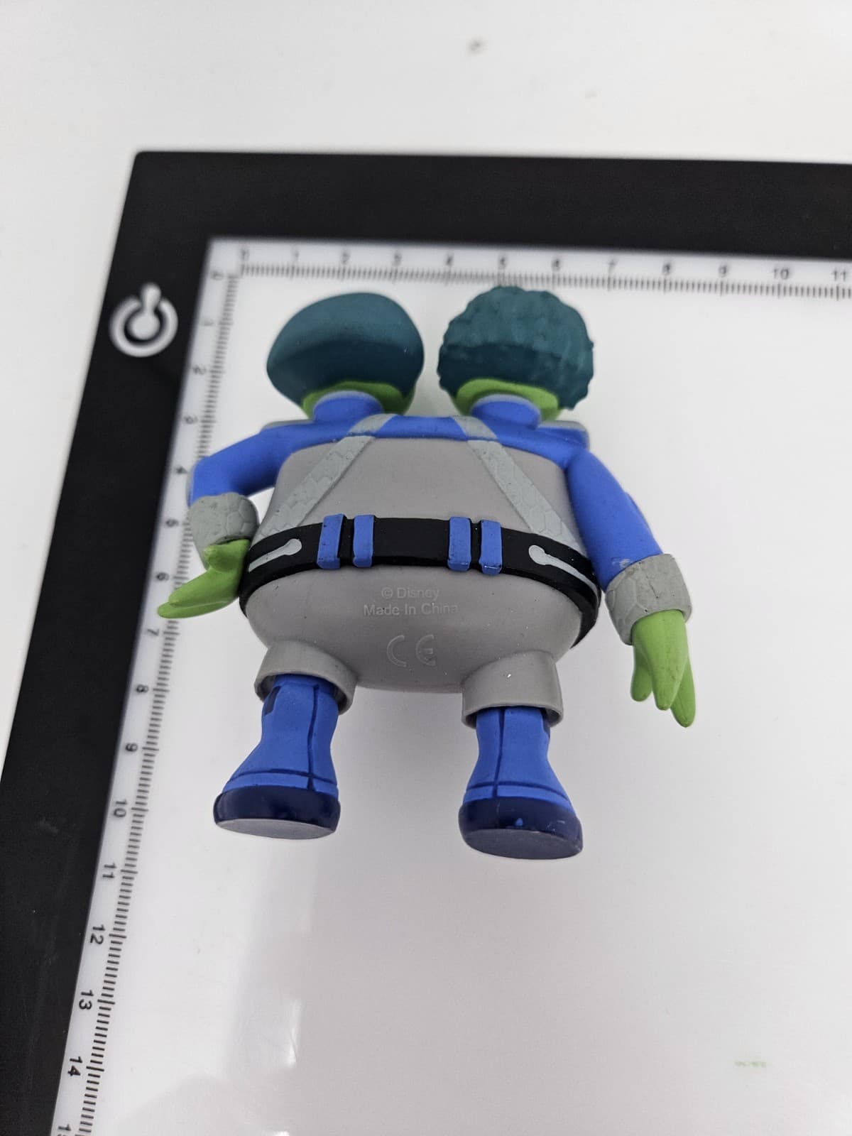 ADMIRAL WATSON & CRICK Disney MILES TOMORROWLAND PVC TOY Figure 3 1/2" FIGURINE! - Thumbnail 2