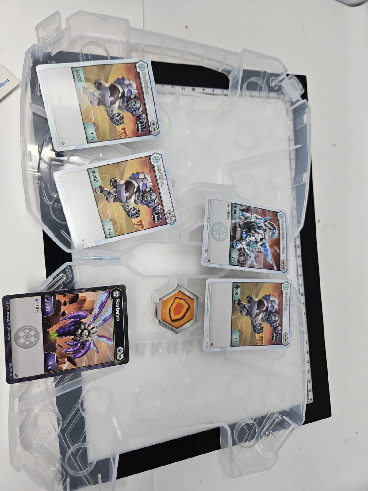 BAKUGAN BATTLE BRAWLERS - CARRY / STORAGE CASE - ORIGINAL - Clear - Thumbnail 4