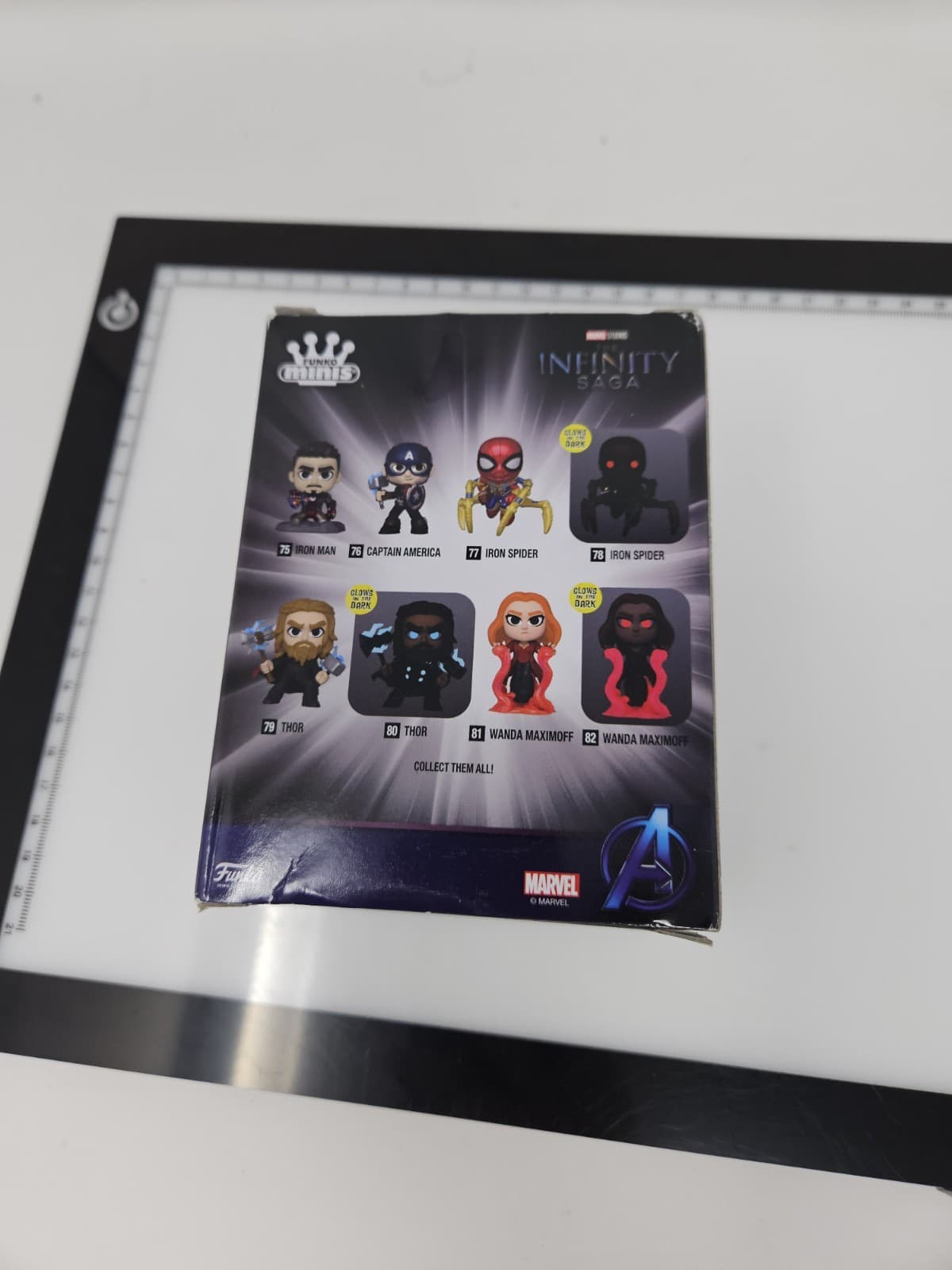 Funko Minis Marvel WANDA MAXIMOFF Infinity Saga #82 Five Below Exclusive Glow - Thumbnail 3