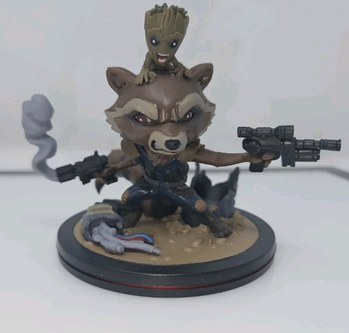 MARVEL Rocket & Groot Guardians of the Galaxy Vol. 2 Q Fig. Adult figurine - Thumbnail 3