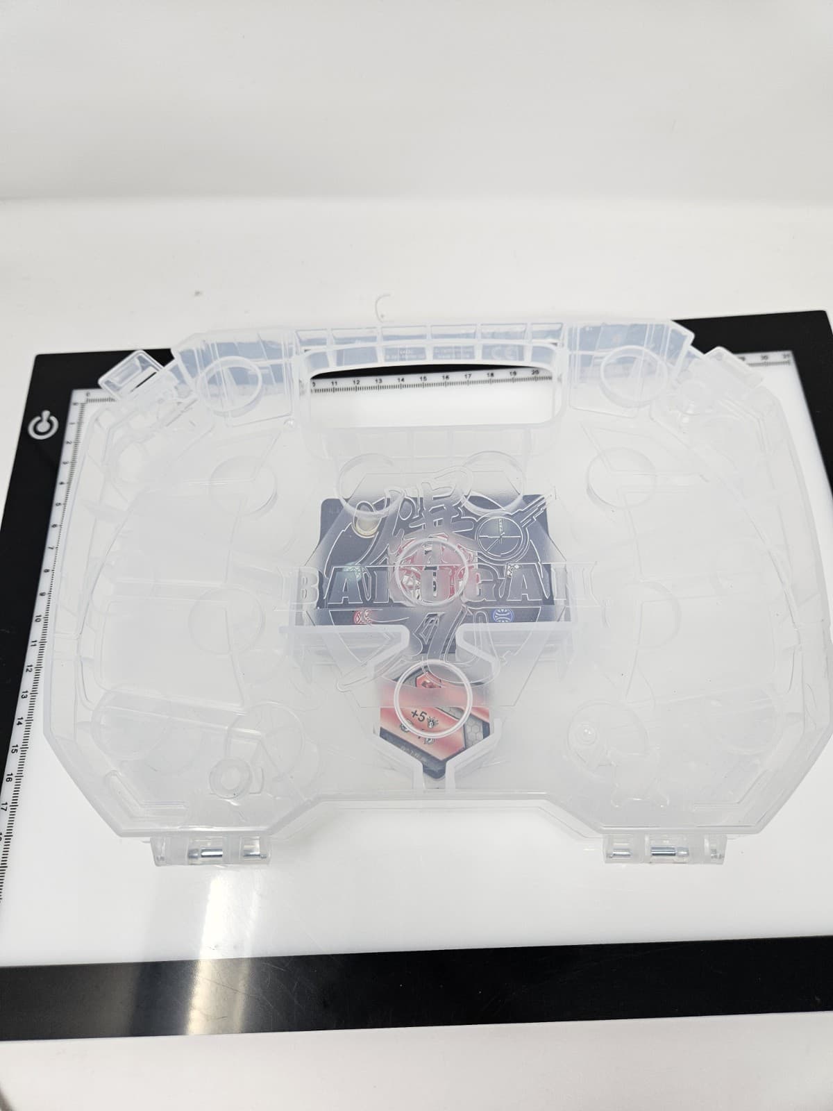 BAKUGAN BATTLE BRAWLERS - CARRY / STORAGE CASE - ORIGINAL - Clear - Thumbnail 2