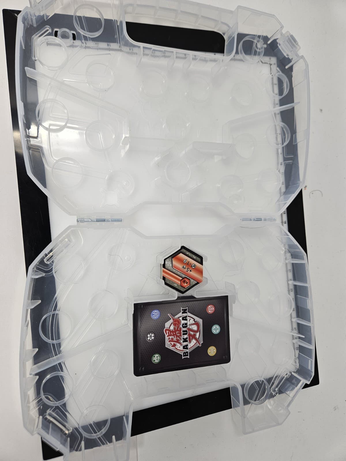 BAKUGAN BATTLE BRAWLERS - CARRY / STORAGE CASE - ORIGINAL - Clear - Thumbnail 3