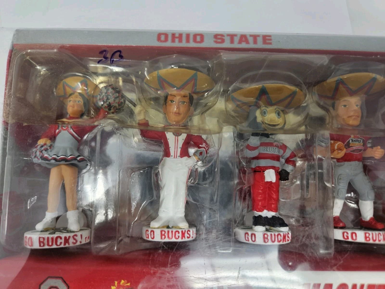 (Rare) Ohio State Spirit Pack Magnetic Bobbleheads OSU (Free Ship) - Thumbnail 2
