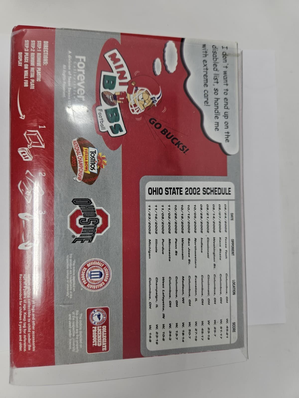(Rare) Ohio State Spirit Pack Magnetic Bobbleheads OSU (Free Ship) - Thumbnail 3