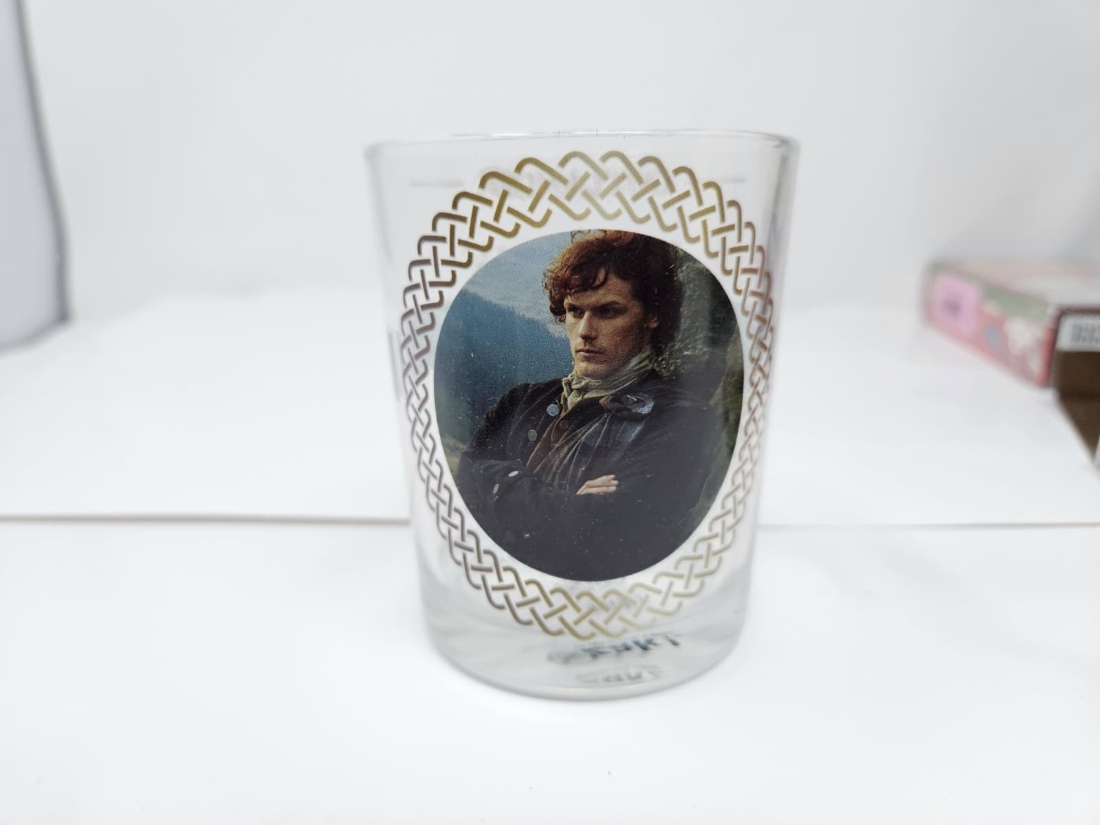 OUTLANDER 2 Whisky Water Drinking GLASSES Jaime Fraser Memorabilia Scotland Fan - Thumbnail 6