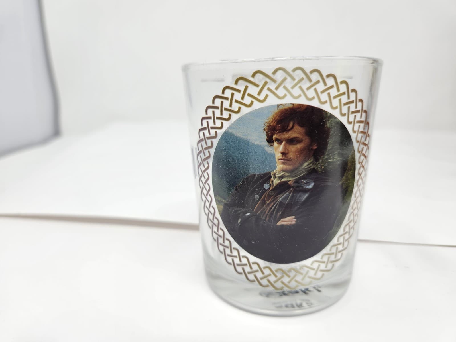 OUTLANDER 2 Whisky Water Drinking GLASSES Jaime Fraser Memorabilia Scotland Fan - Thumbnail 7