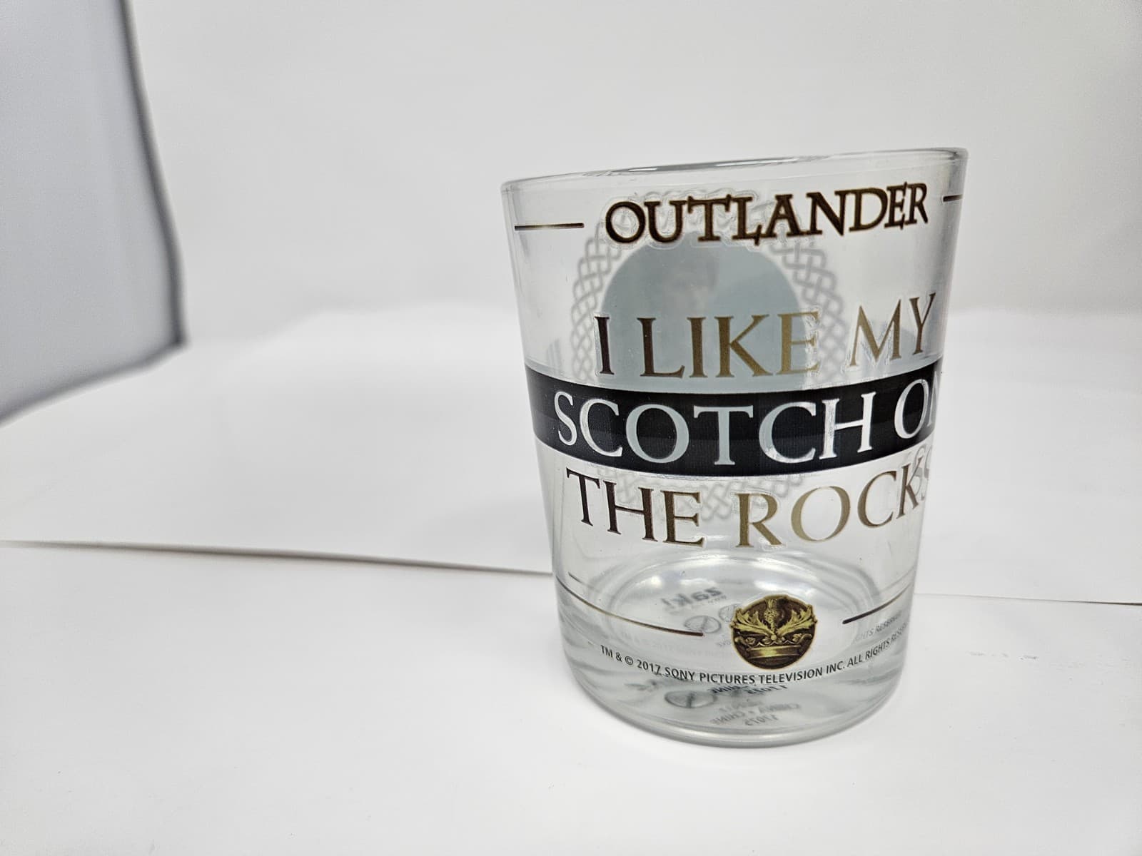 OUTLANDER 2 Whisky Water Drinking GLASSES Jaime Fraser Memorabilia Scotland Fan - Thumbnail 8
