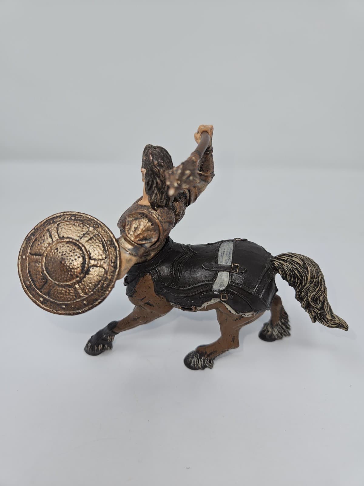 Safari Centaur Figure 2010 Horse Shield Club Armor 4.5" x 6" 0111 - Thumbnail 2