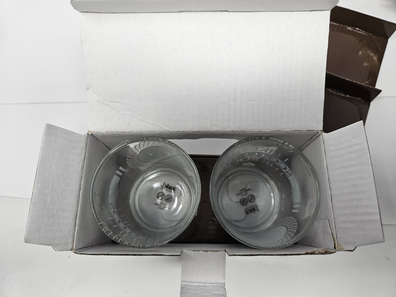 OUTLANDER 2 Whisky Water Drinking GLASSES Jaime Fraser Memorabilia Scotland Fan - Thumbnail 3