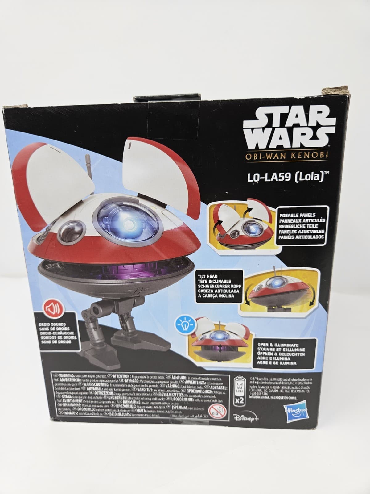 Star Wars: Obi-Wan Kenobi - LO-LA59 LOLA - Princess Leia’s Droid w/Sounds - Thumbnail 3