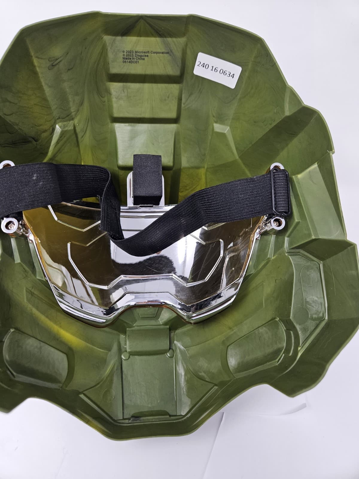 Master Chief Adjustable Plastic Mask Helmet 2020 Free Ship - Thumbnail 2