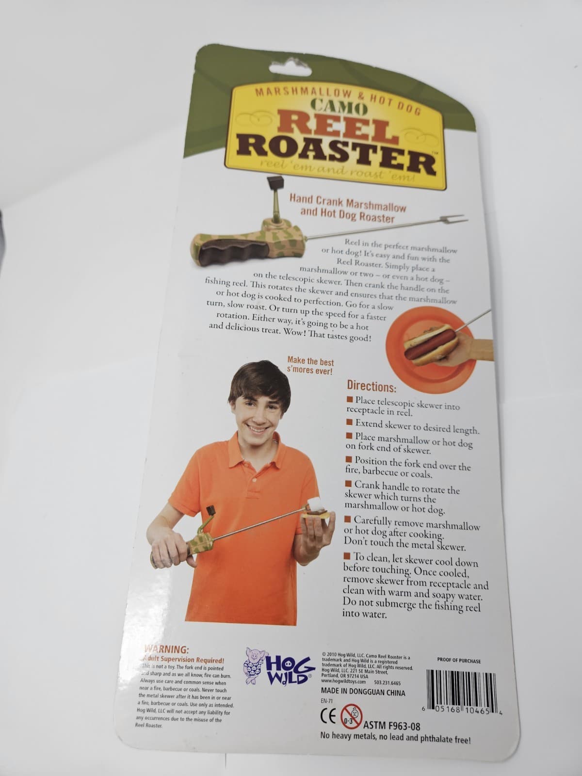 MARSHMALLOW & HOT DOG REEL ROASTER Sealed Free Ship - Thumbnail 2