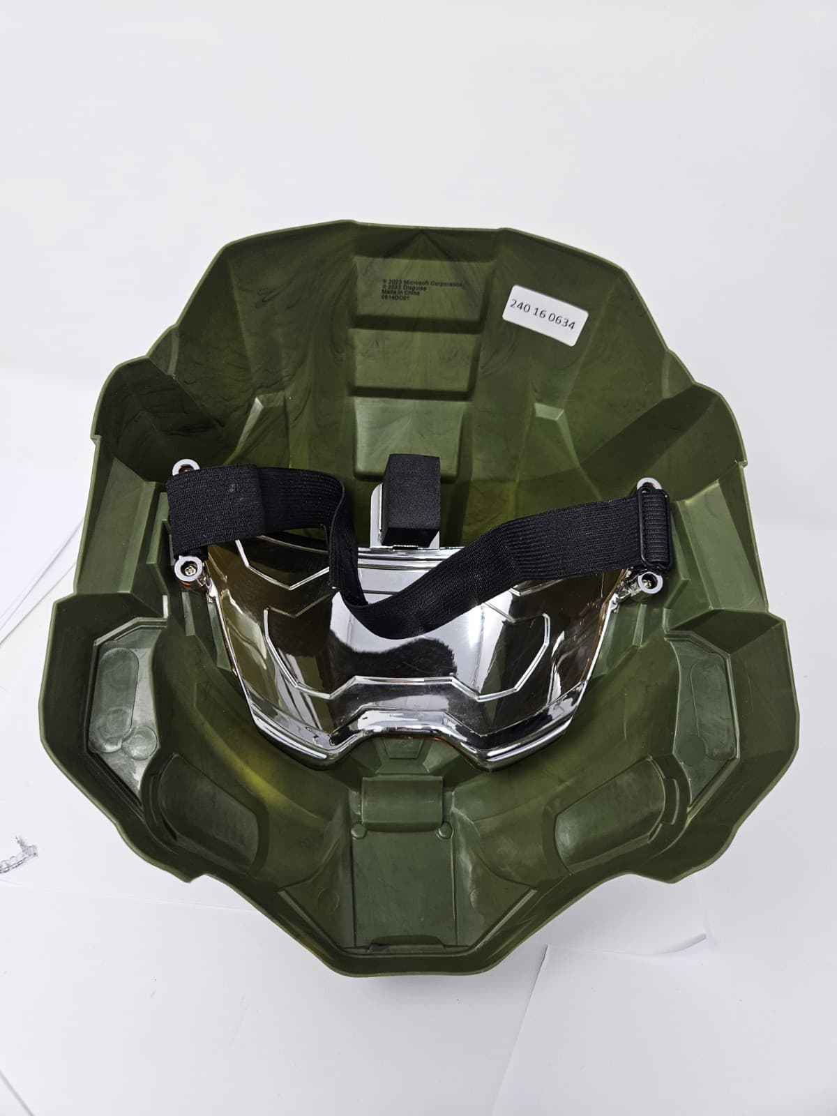 Master Chief Adjustable Plastic Mask Helmet 2020 Free Ship - Thumbnail 3
