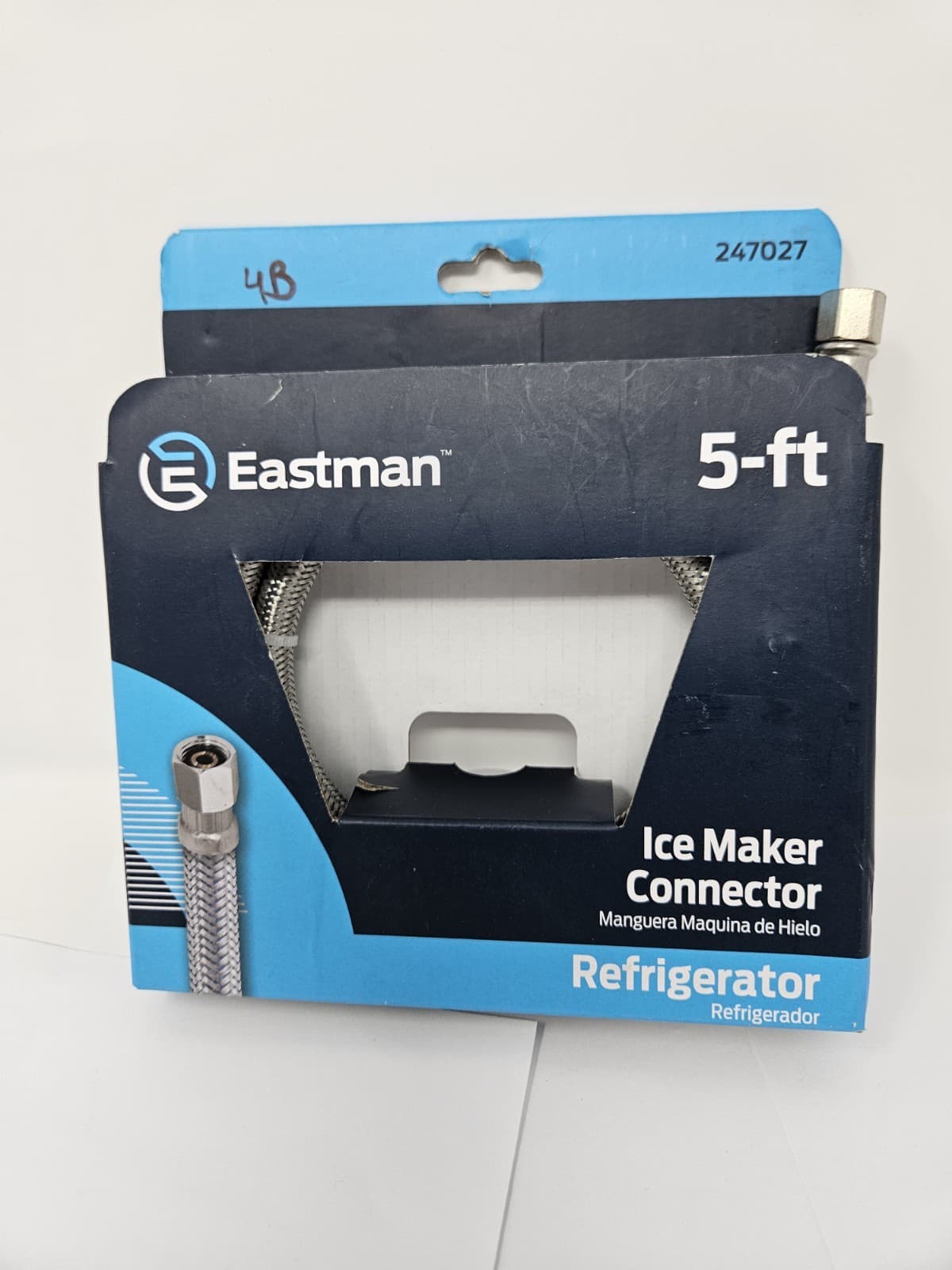 Eastman Stainless Steel Ice Maker Connector 98516 5-ft 1,800-PSI NIB Sealed - Thumbnail 2