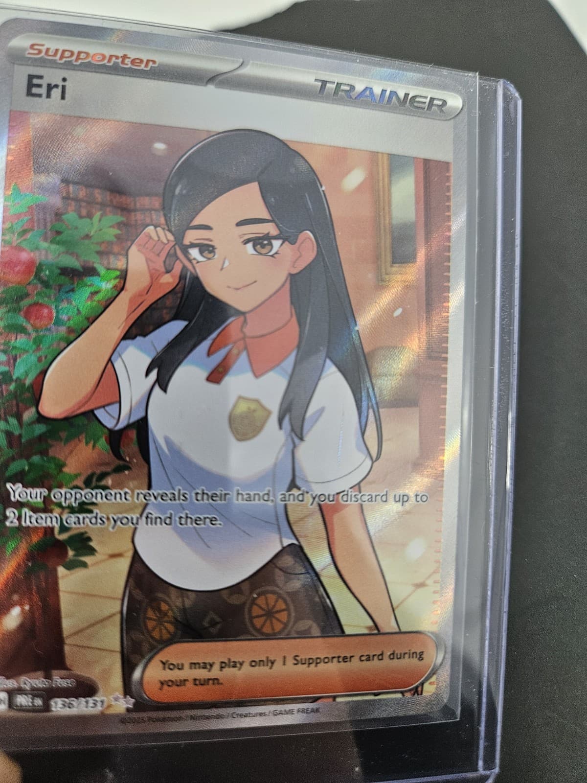 UR - 01 Holo Eri 136/131 Ultra Rare SV: Prismatic Evolutions - Thumbnail 3