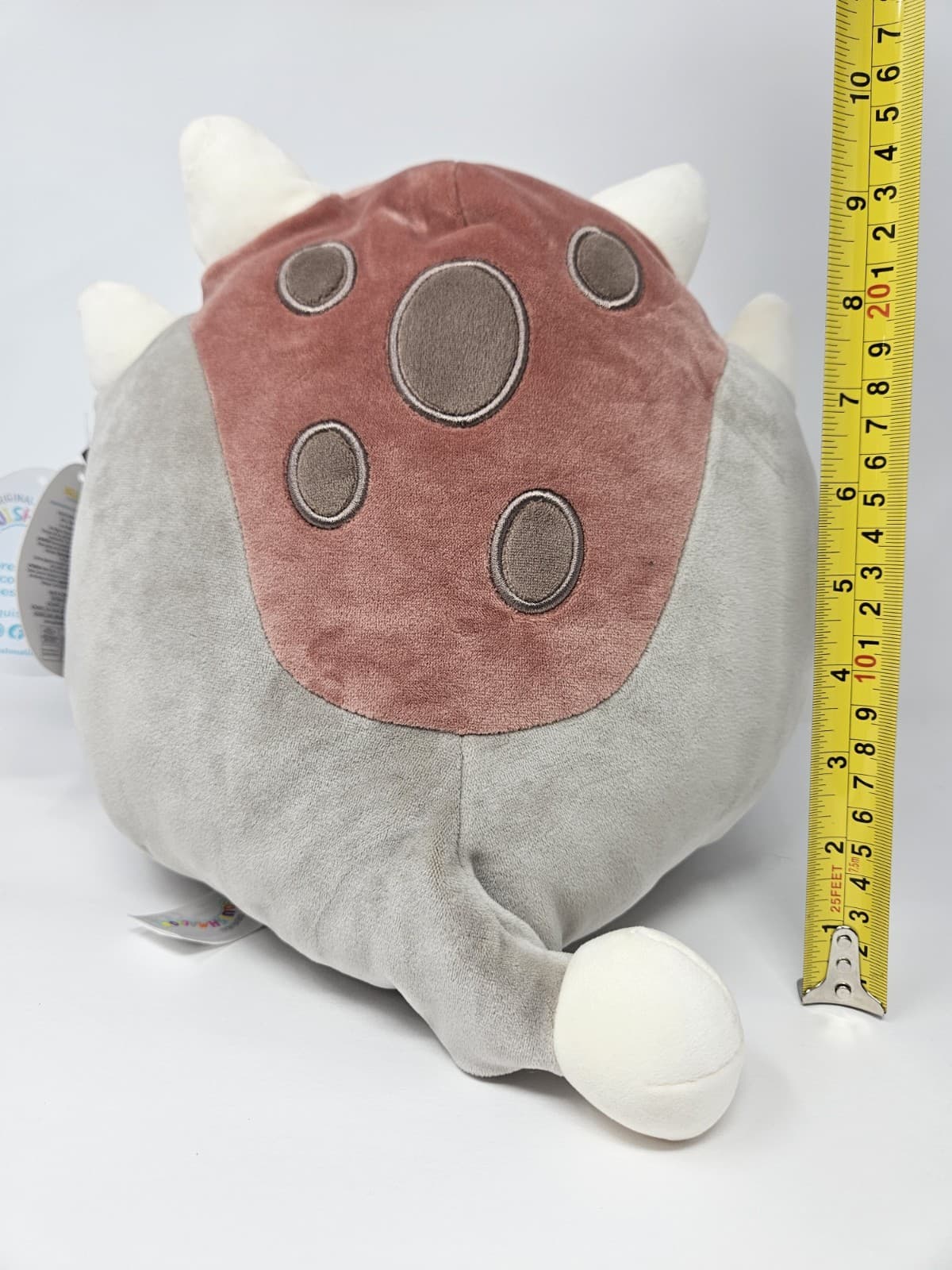 NWT! Squishmallows AINHOCA the Ankylosaurus, 7.5" - Thumbnail 2