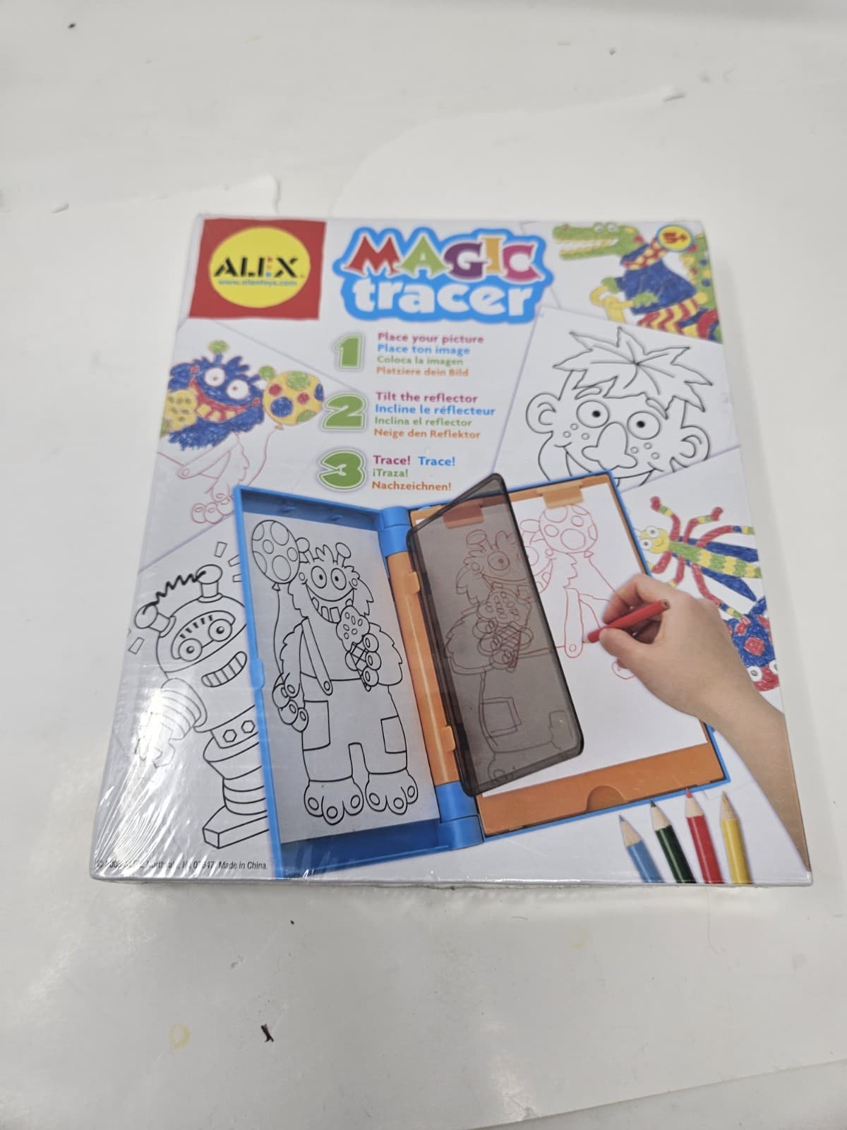 Vintage ALEX Magic Tracer Art Drawing Kit 32W Sealed Ages 5+ Tracing Set - Thumbnail 2