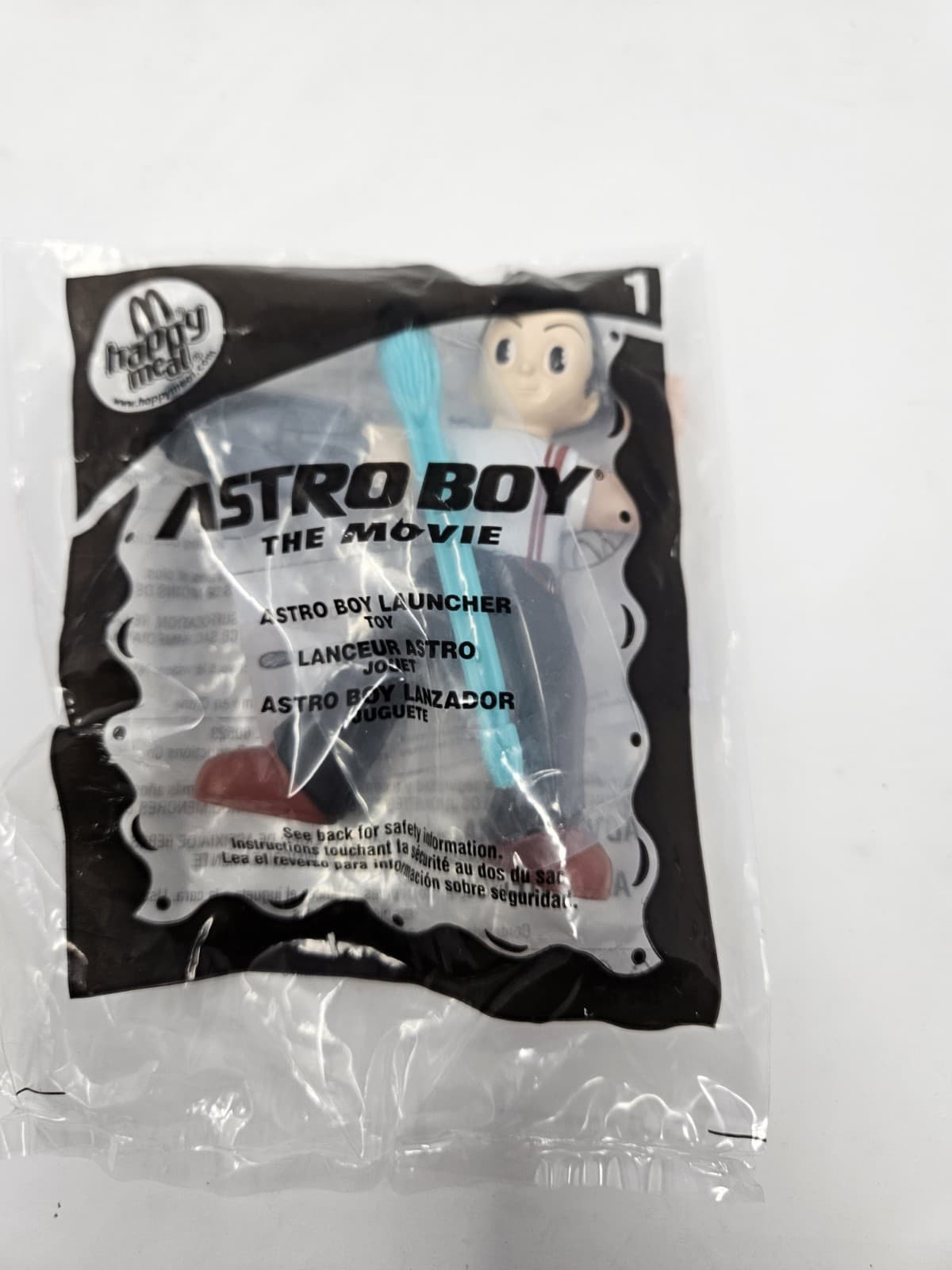 2009 Astroboy The Movie Happy Meal Toy - SEALED - Thumbnail 3