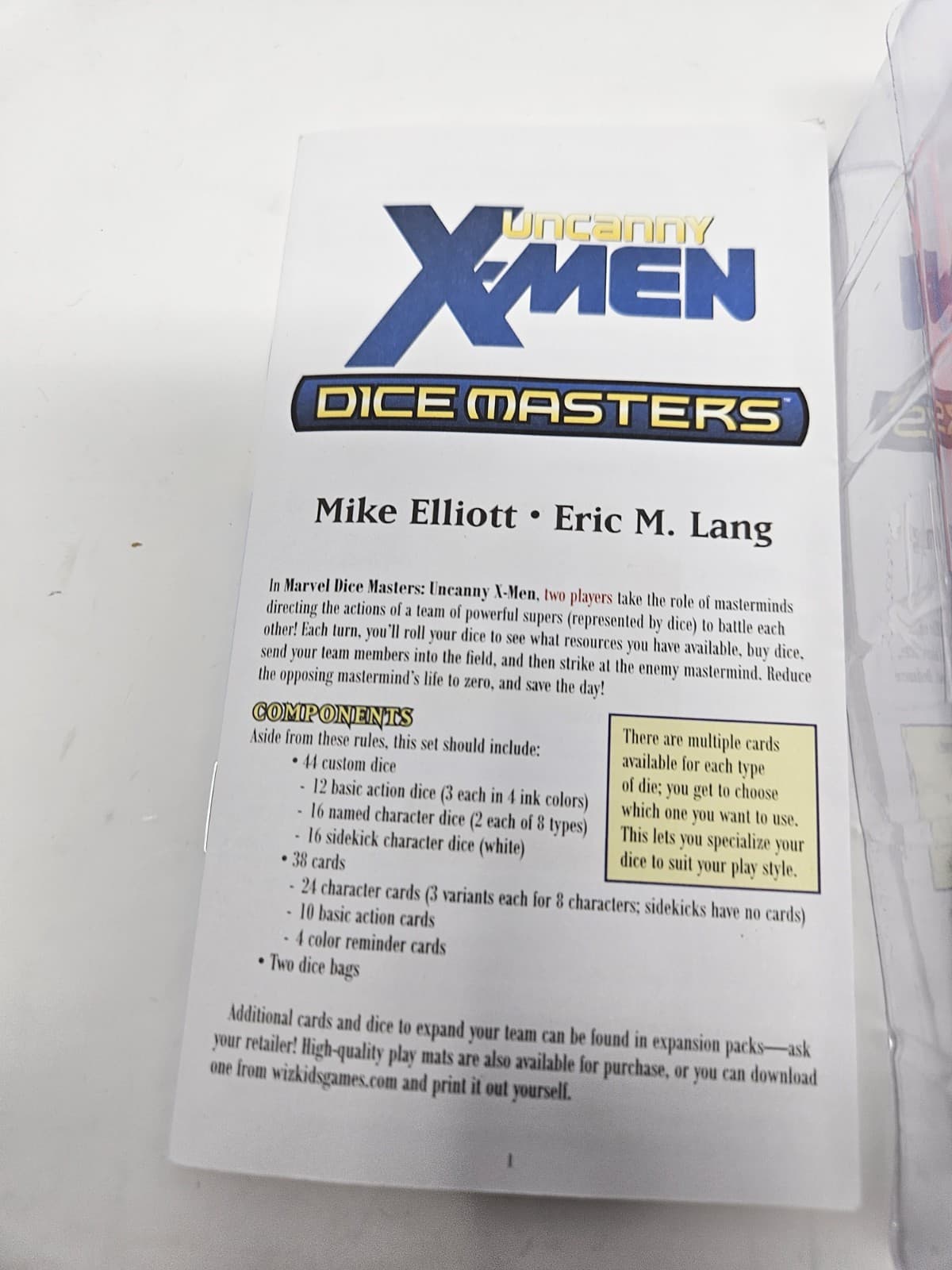 Marvel Dice Masters Uncanny X-Men 2 Player Starter Set! FREE SHIPPING - Thumbnail 4