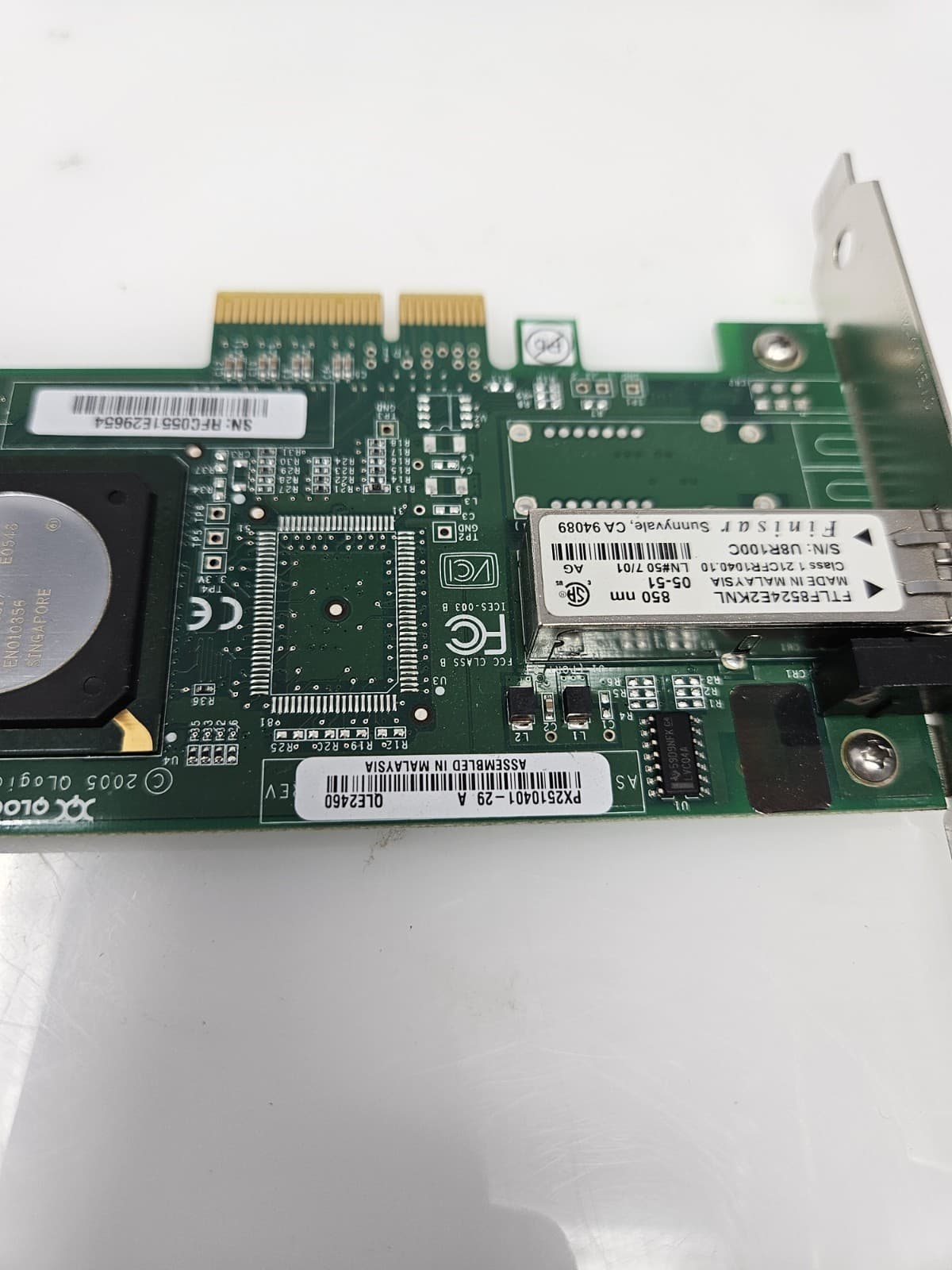 QLOGIC ISP2432 Fiber Controller Card PCIe 4Gbps - Thumbnail 2