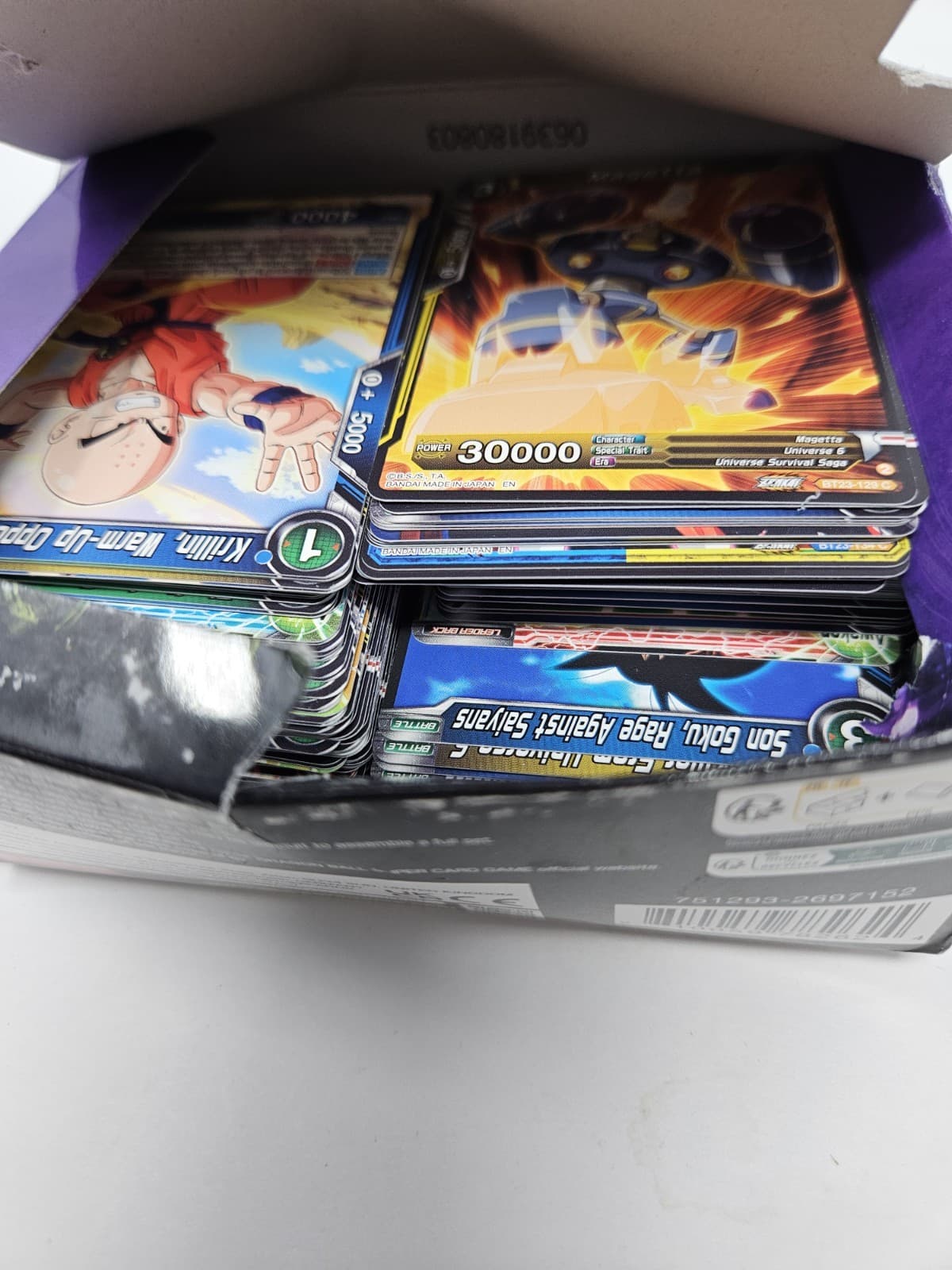 DRAGON BALL SUPER CARD GAME PERFECT COMBINATION Card Lot Aprox. 230 Cards - Thumbnail 4