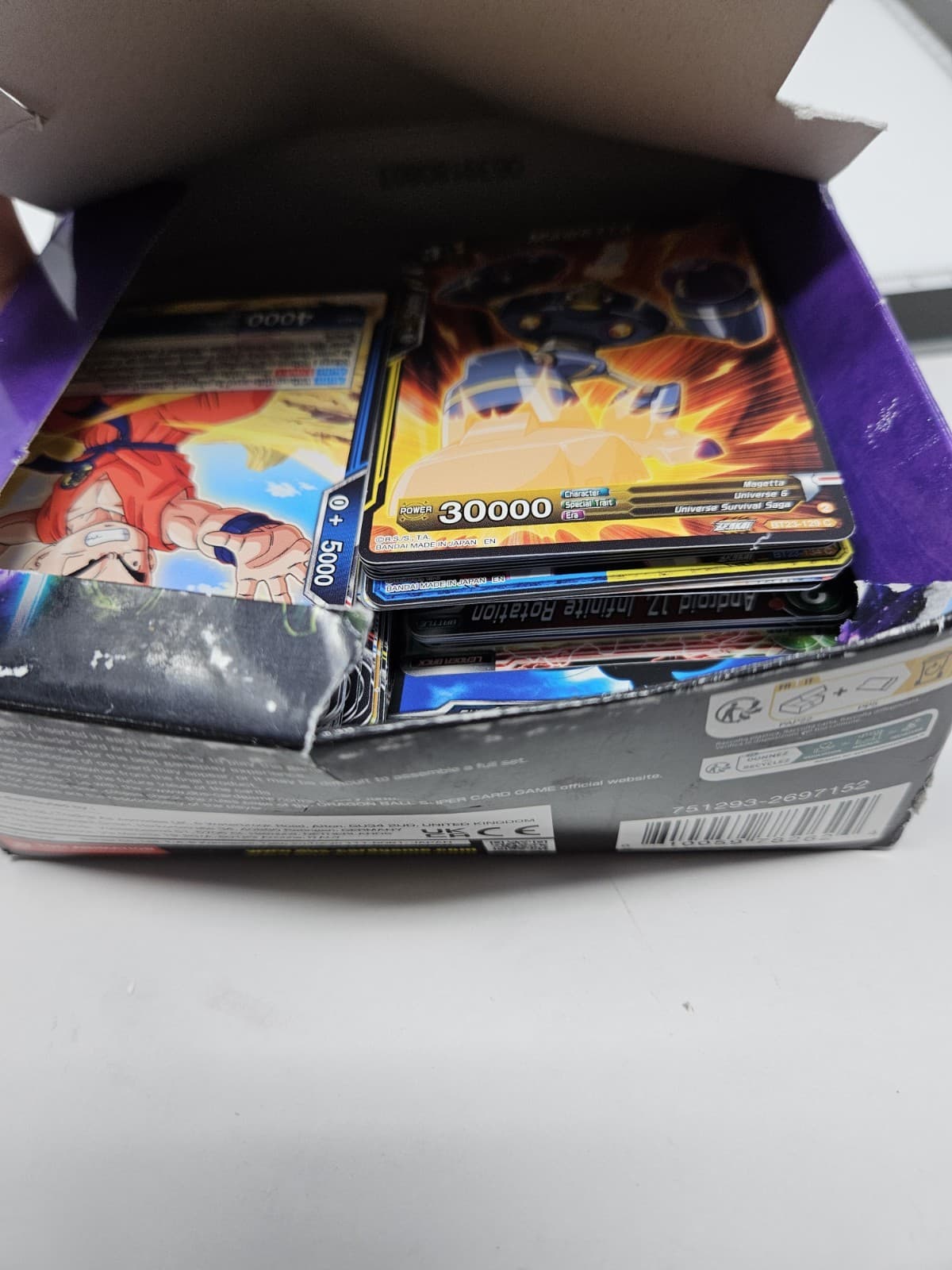 DRAGON BALL SUPER CARD GAME PERFECT COMBINATION Card Lot Aprox. 230 Cards - Thumbnail 3