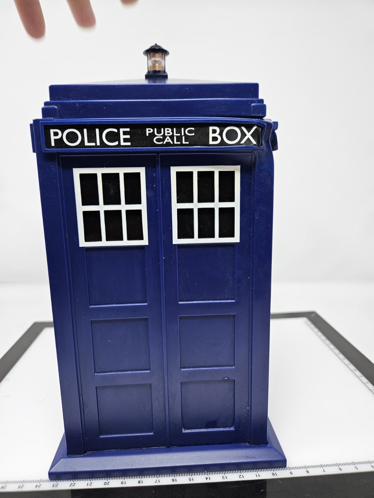 Doctor Who Plastic Tardis Police Call Box organizer jar - Thumbnail 4