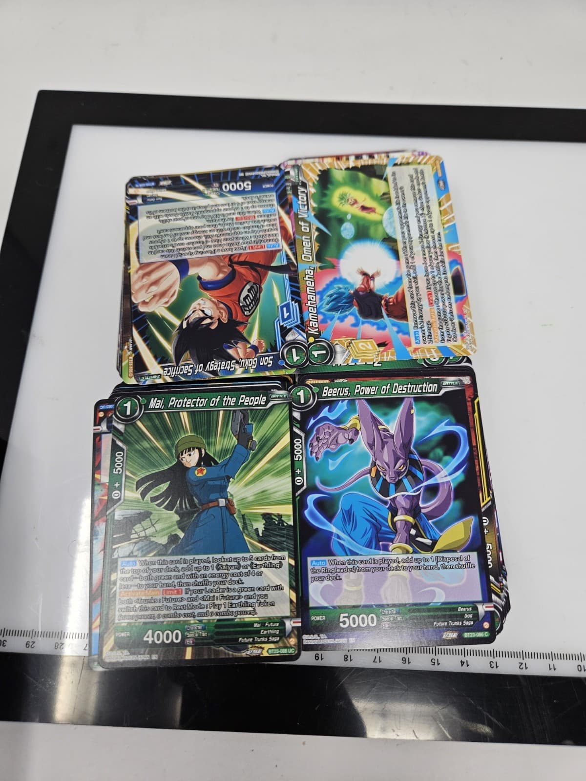 DRAGON BALL SUPER CARD GAME PERFECT COMBINATION Card Lot Aprox. 230 Cards - Thumbnail 8