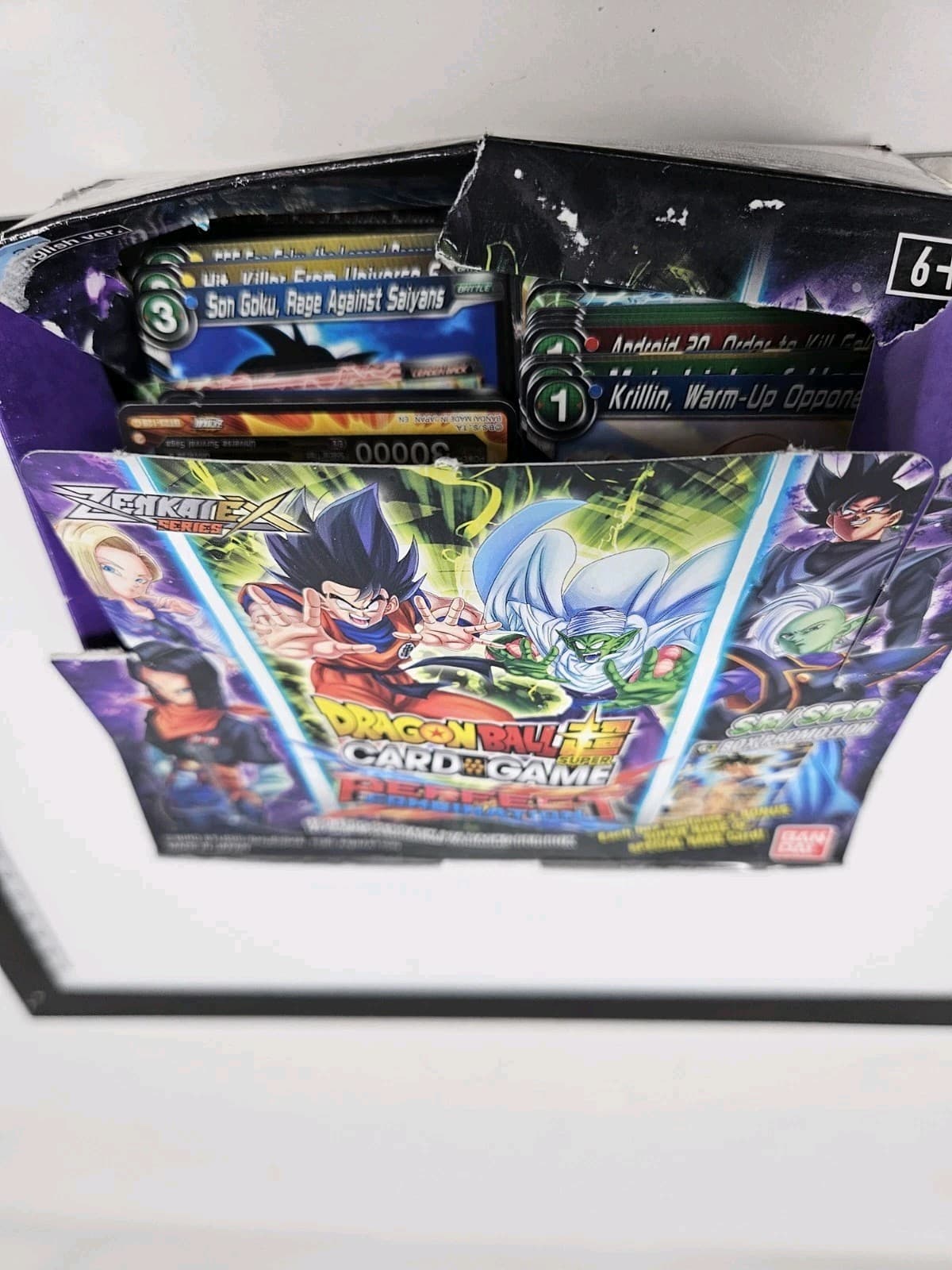 DRAGON BALL SUPER CARD GAME PERFECT COMBINATION Card Lot Aprox. 230 Cards