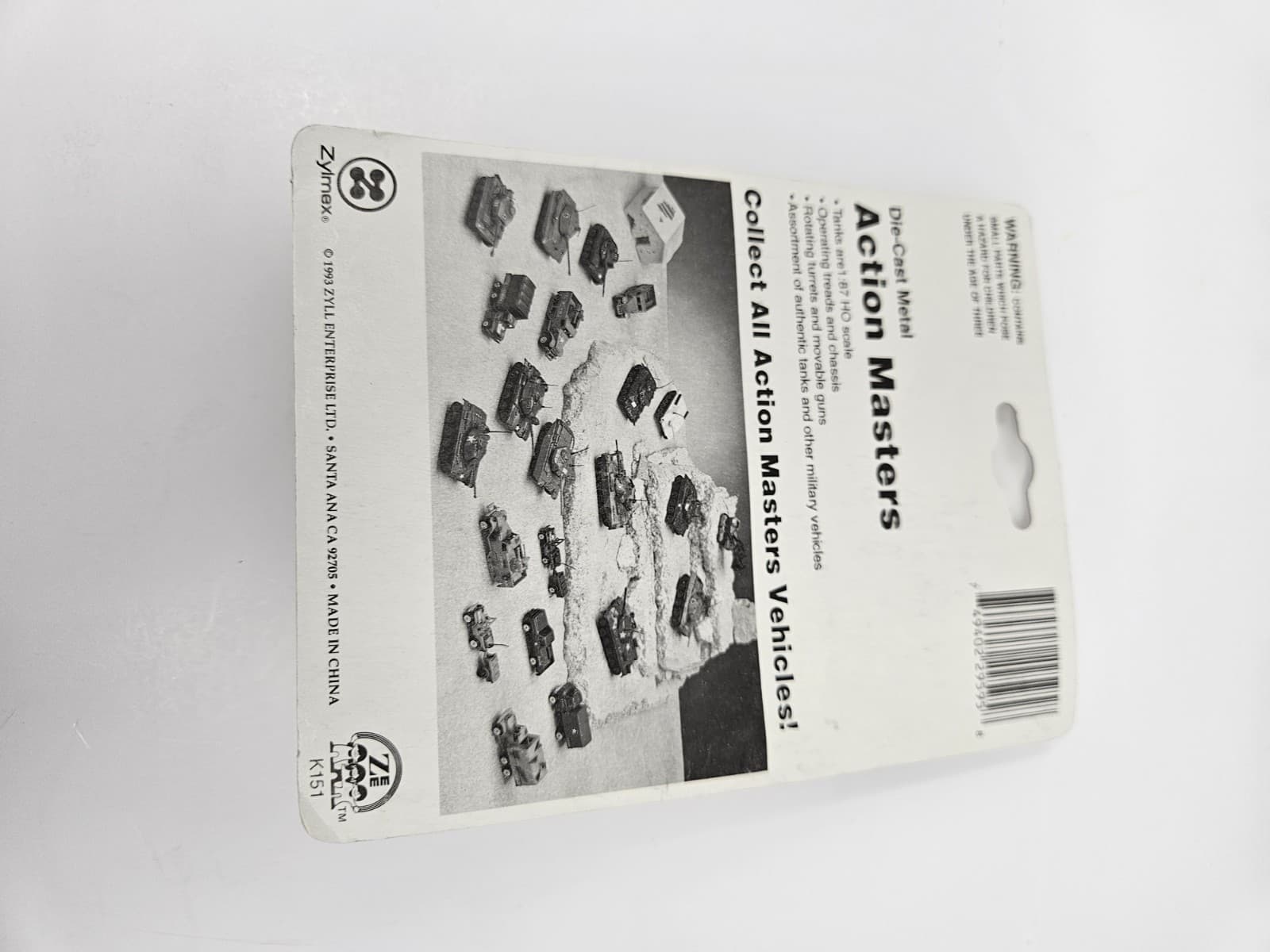 Zylmex Action-Masters diecast PLATOON CAR T432A & BULLDOZER T317 1:87 scale - Thumbnail 2