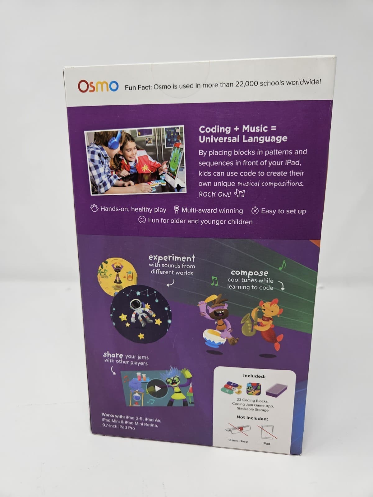 Osmo Coding Jam Make Music Educational Game - Sealed - Thumbnail 4