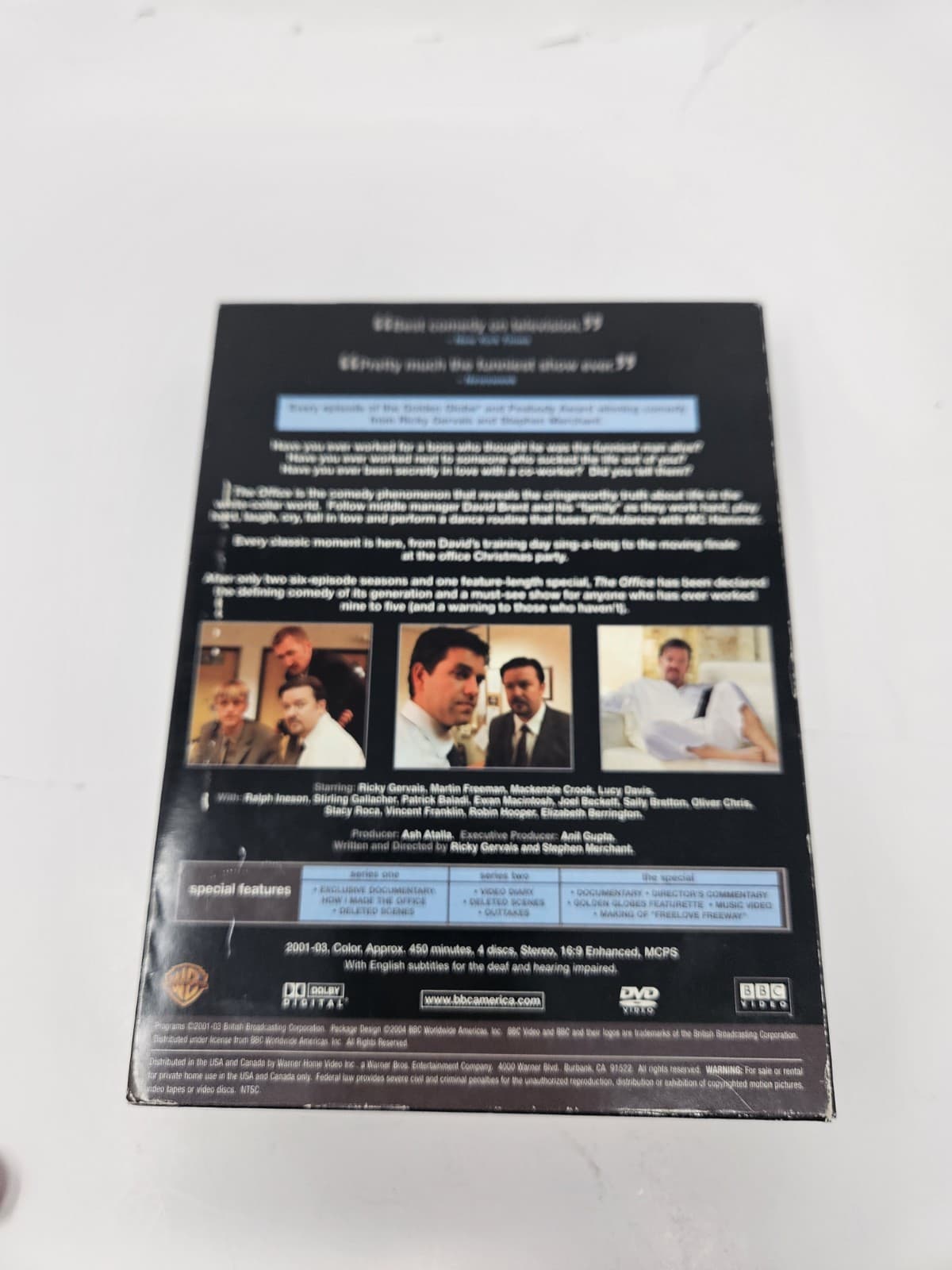 THE OFFICE - British BBC Version - COMPLETE SERIES 1 & 2 + THE SPECIAL DVD - Thumbnail 2