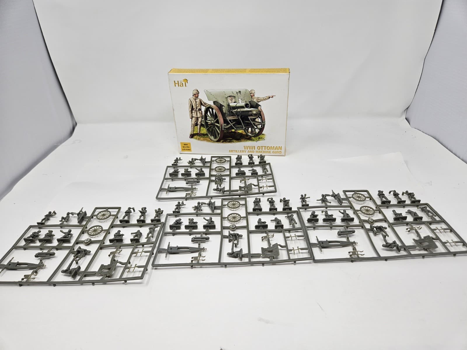 Mint in box WWI Ottoman Artillery and Maching Guns by HaT Miniatures-1/72-8094 - Thumbnail 2