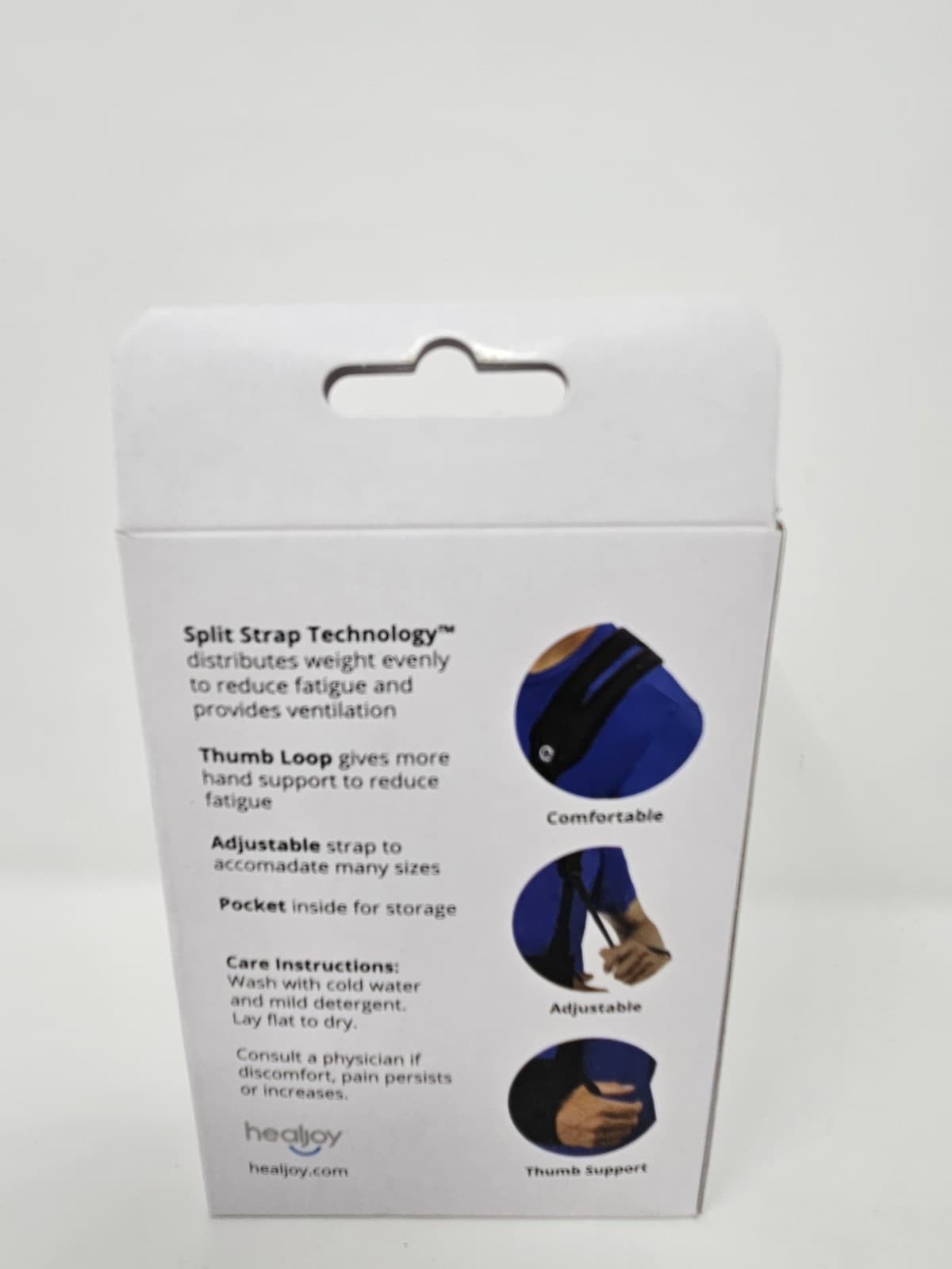 NEW Medical Arm Sling w/ Split Strap Technology Ergonomic Design Black FREE SHIP - Thumbnail 2