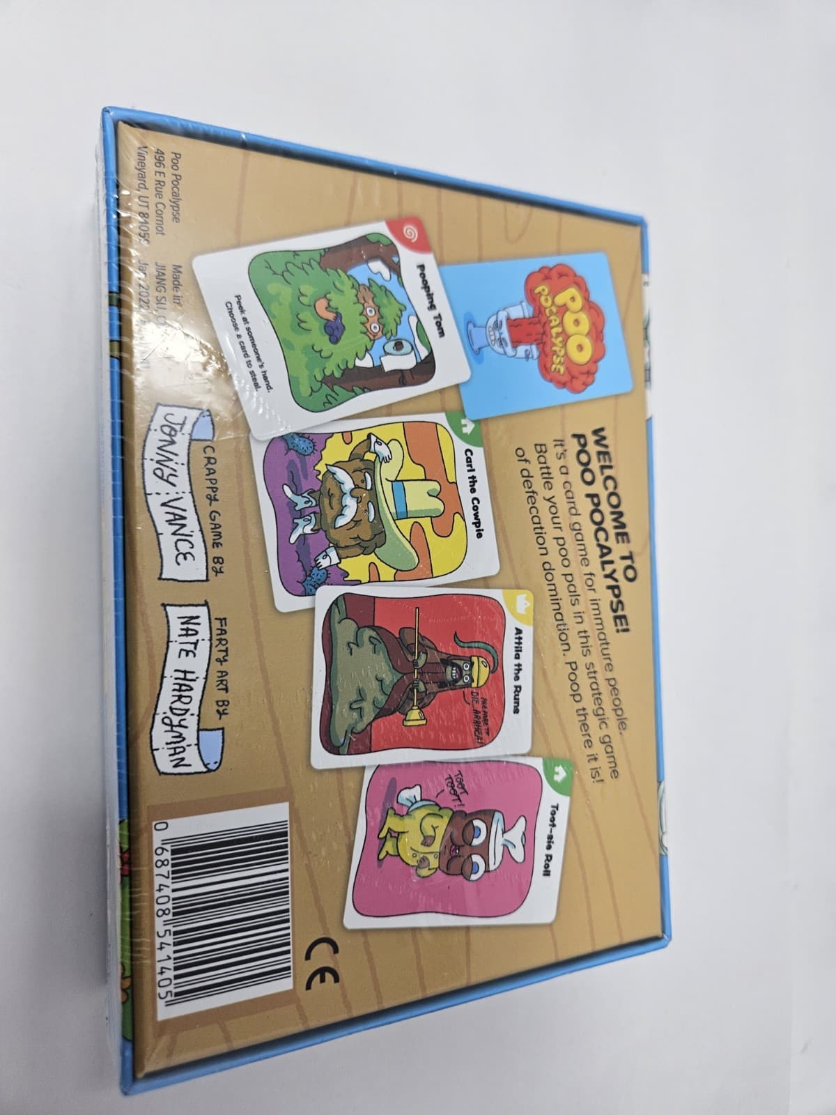 POO POCALYPSE Card Game- A Card Game for Immature People Brand Sealed - Thumbnail 2