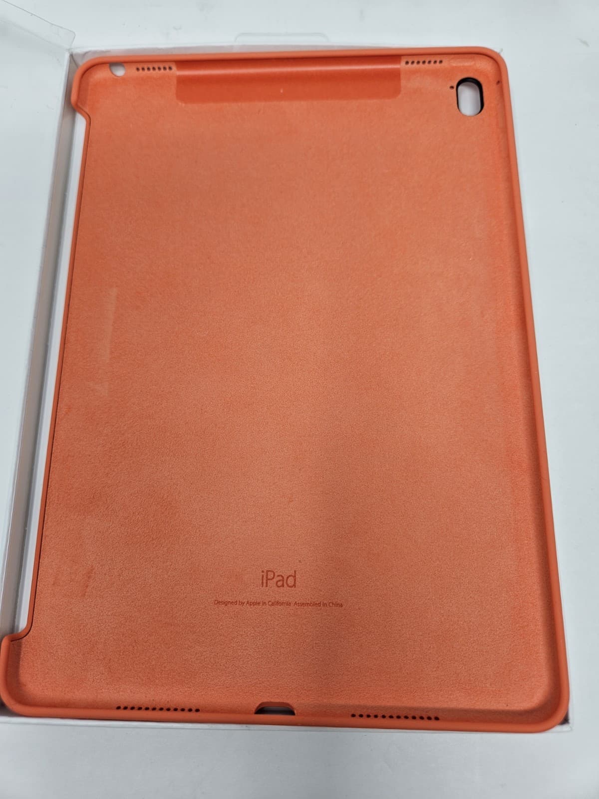 Apple iPad Pro 9.7” Silicone Case APRICOT Orange, free Ship - Thumbnail 3