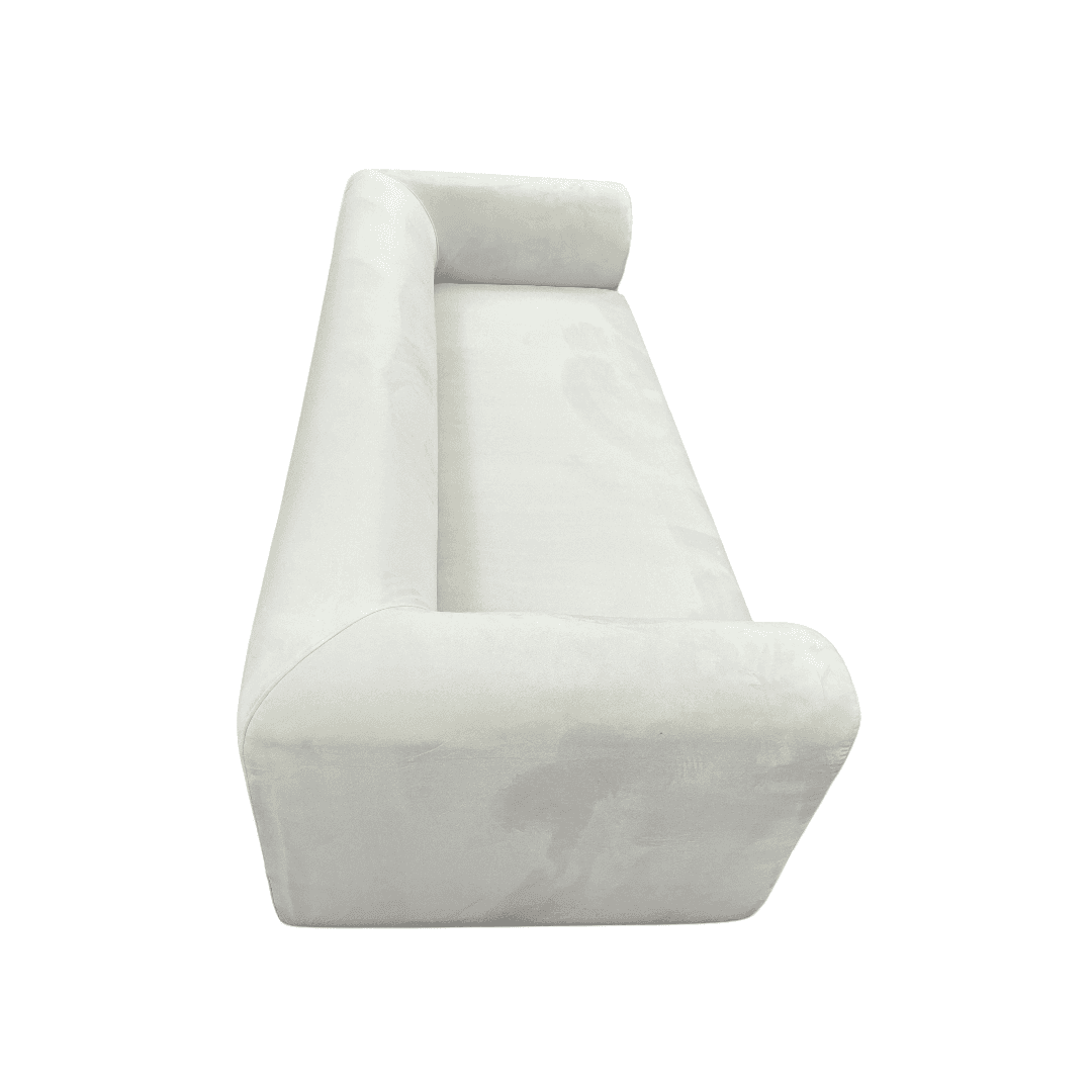 Modway Leif Performance Velvet Upholstered Sofa in Alabaster - Thumbnail 14