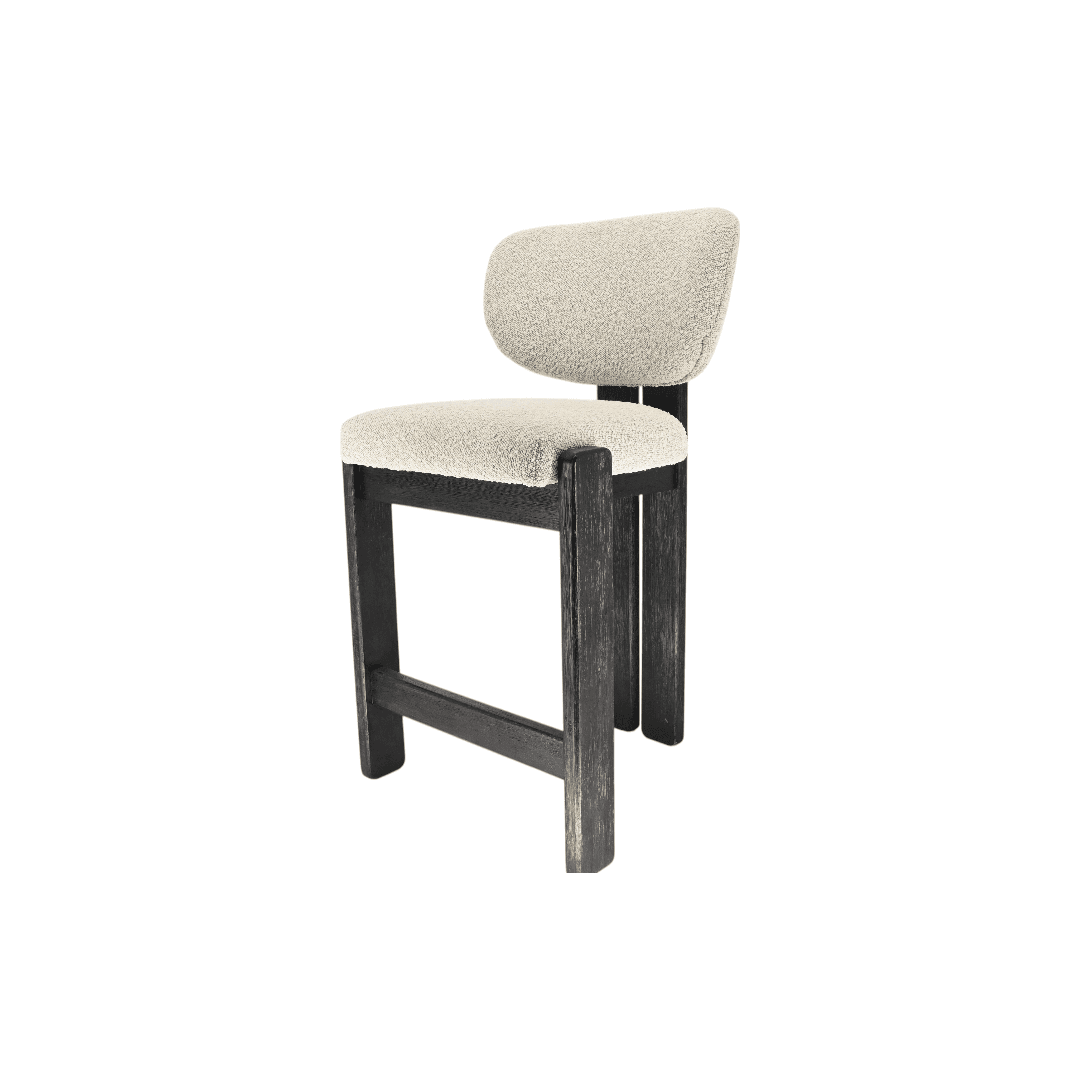 Castlery Oslo Performance Bouclé Dining Chair - Thumbnail 3