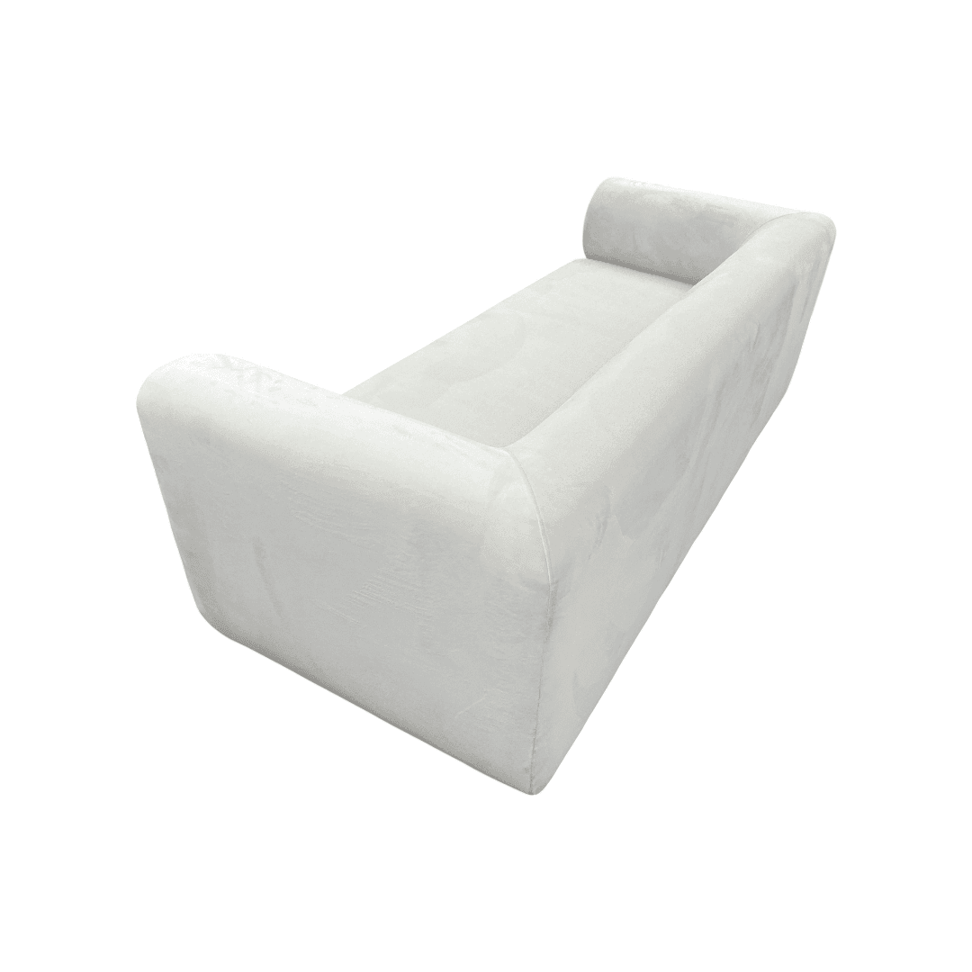 Modway Leif Performance Velvet Upholstered Sofa in Alabaster - Thumbnail 9