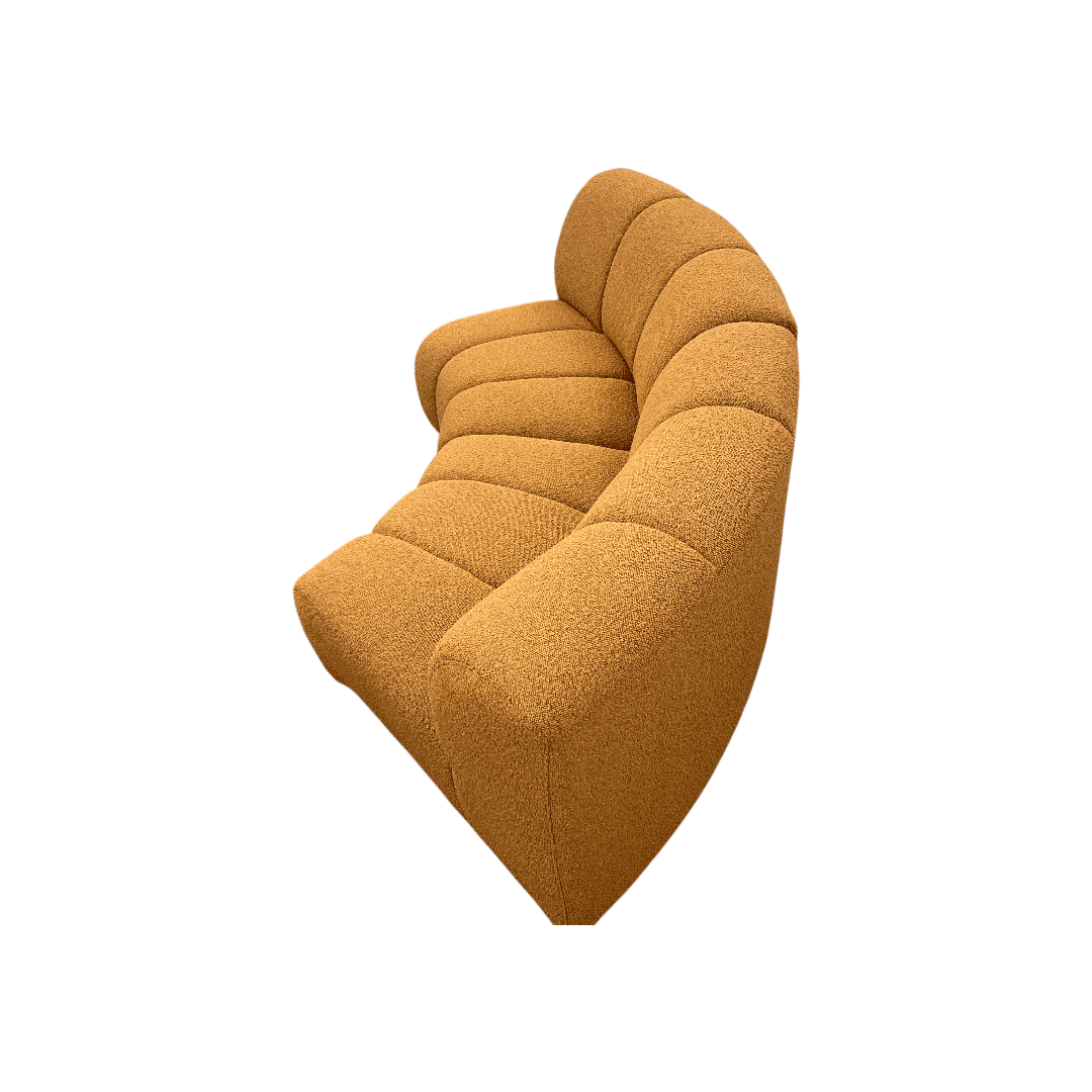 Castlery Marlow Performance Bouclé Wedge Couch - Thumbnail 8