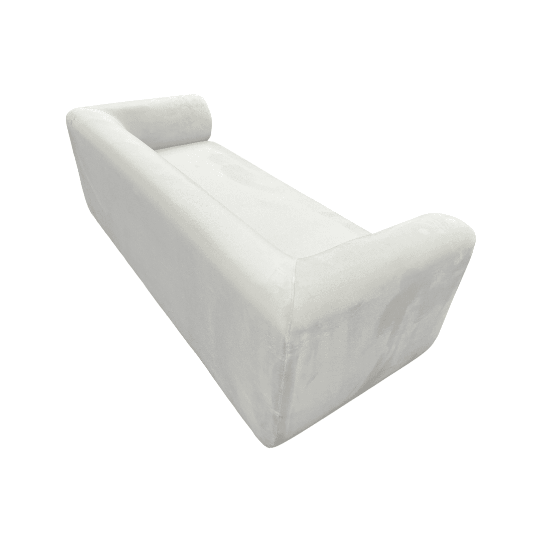Modway Leif Performance Velvet Upholstered Sofa in Alabaster - Thumbnail 11