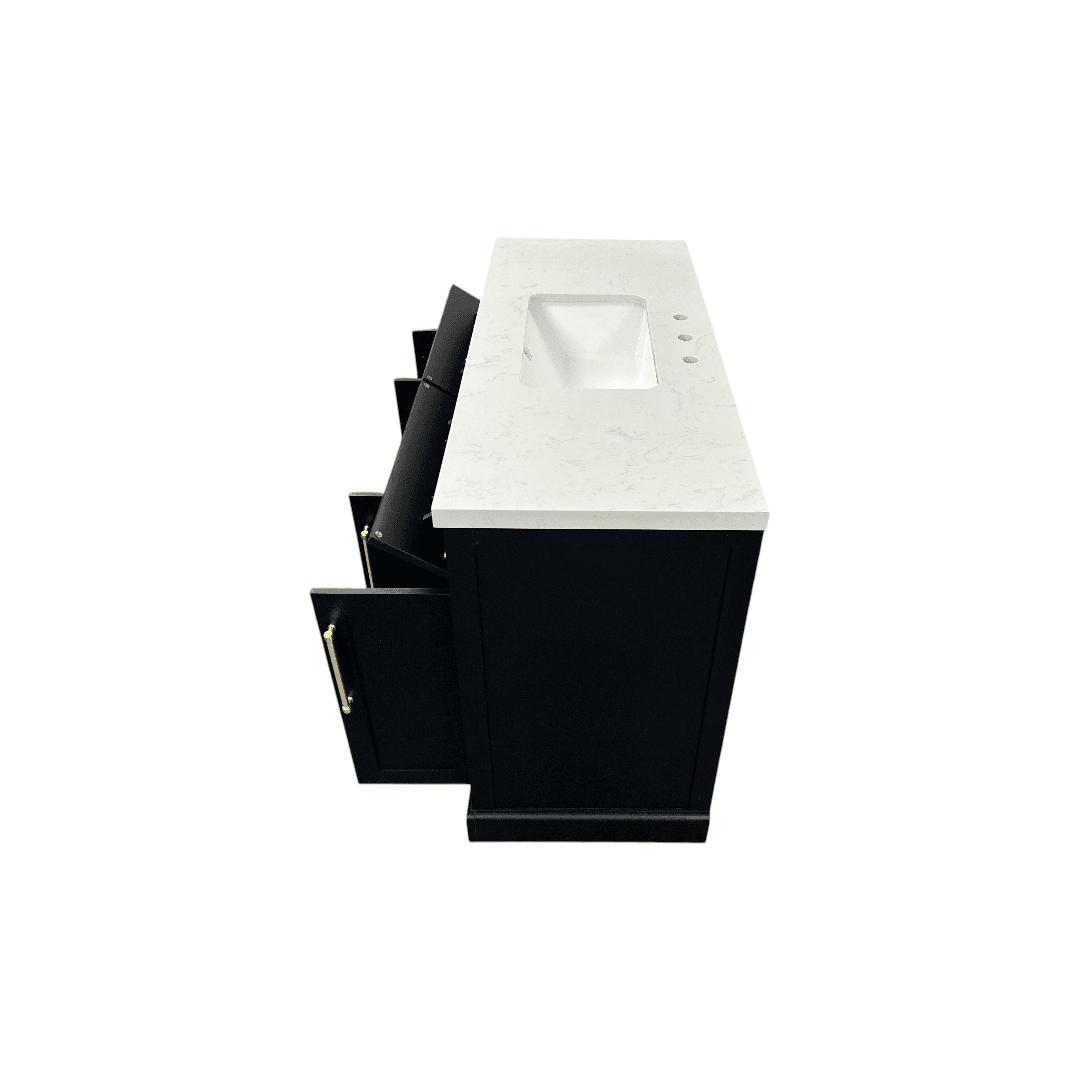 House of Hampton Dahen Single Bathroom Vanity with Engineered Stone Top - Thumbnail 14