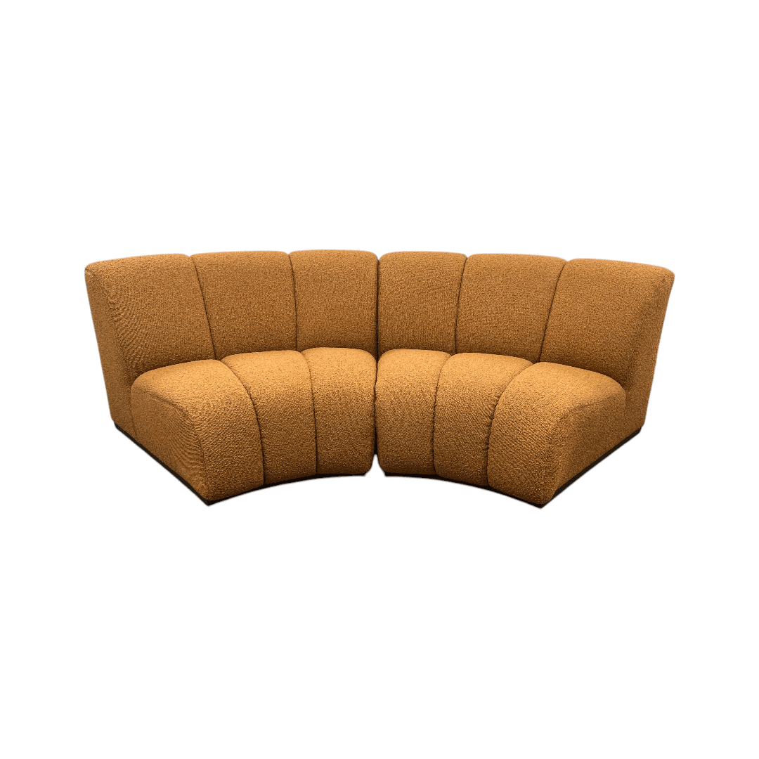 Castlery Marlow Performance Bouclé Wedge Couch - Thumbnail 2