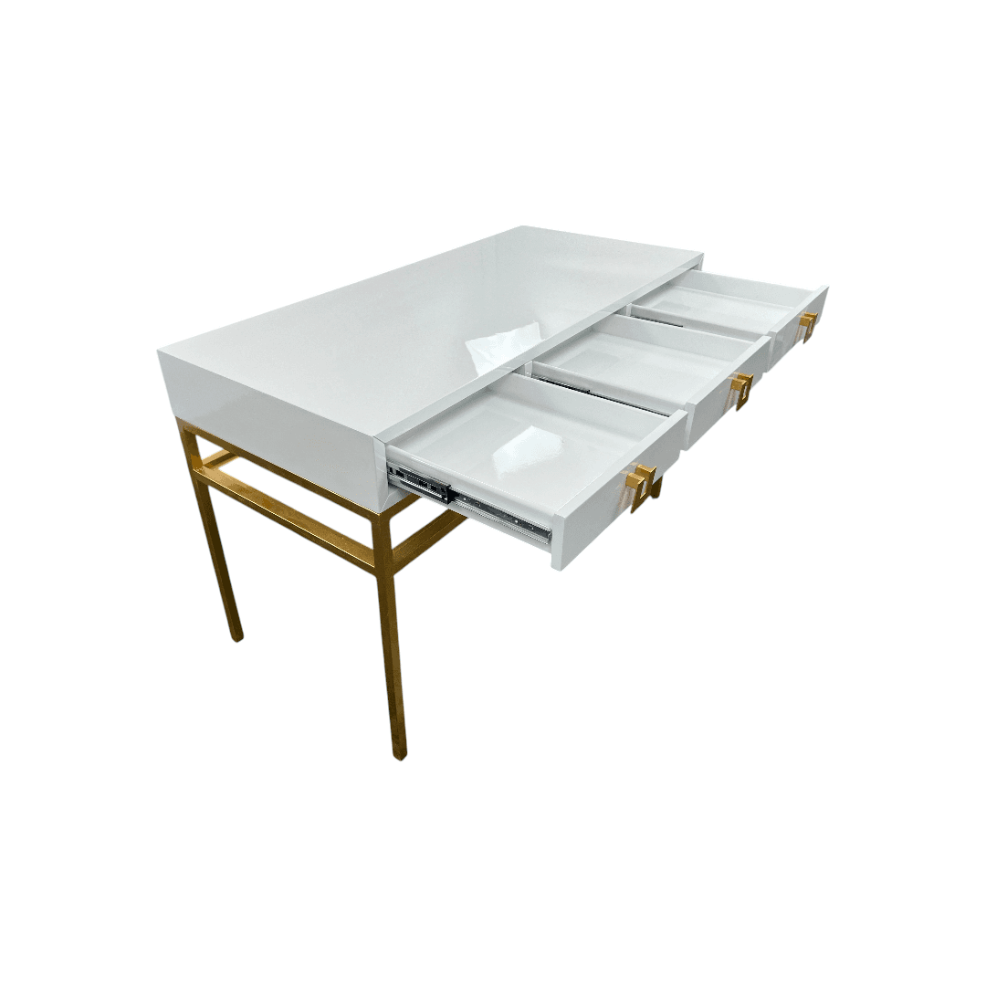 Safavieh Couture Neria Lacquer Writing Desk - Thumbnail 4
